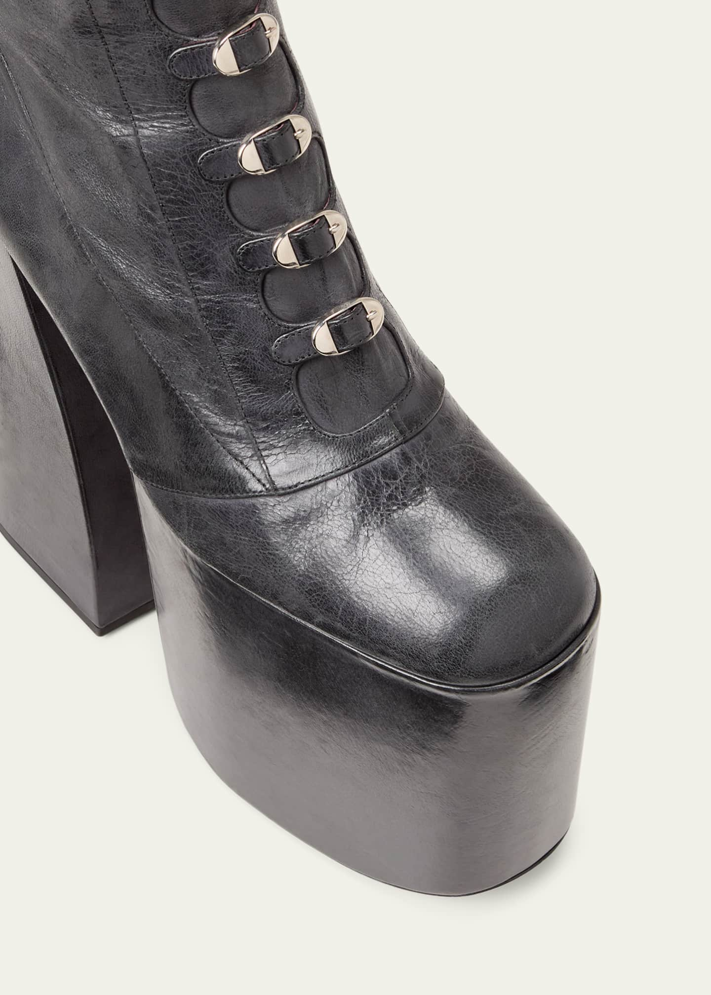 Marc Jacobs: Black Multi Buckle Kiki Boots