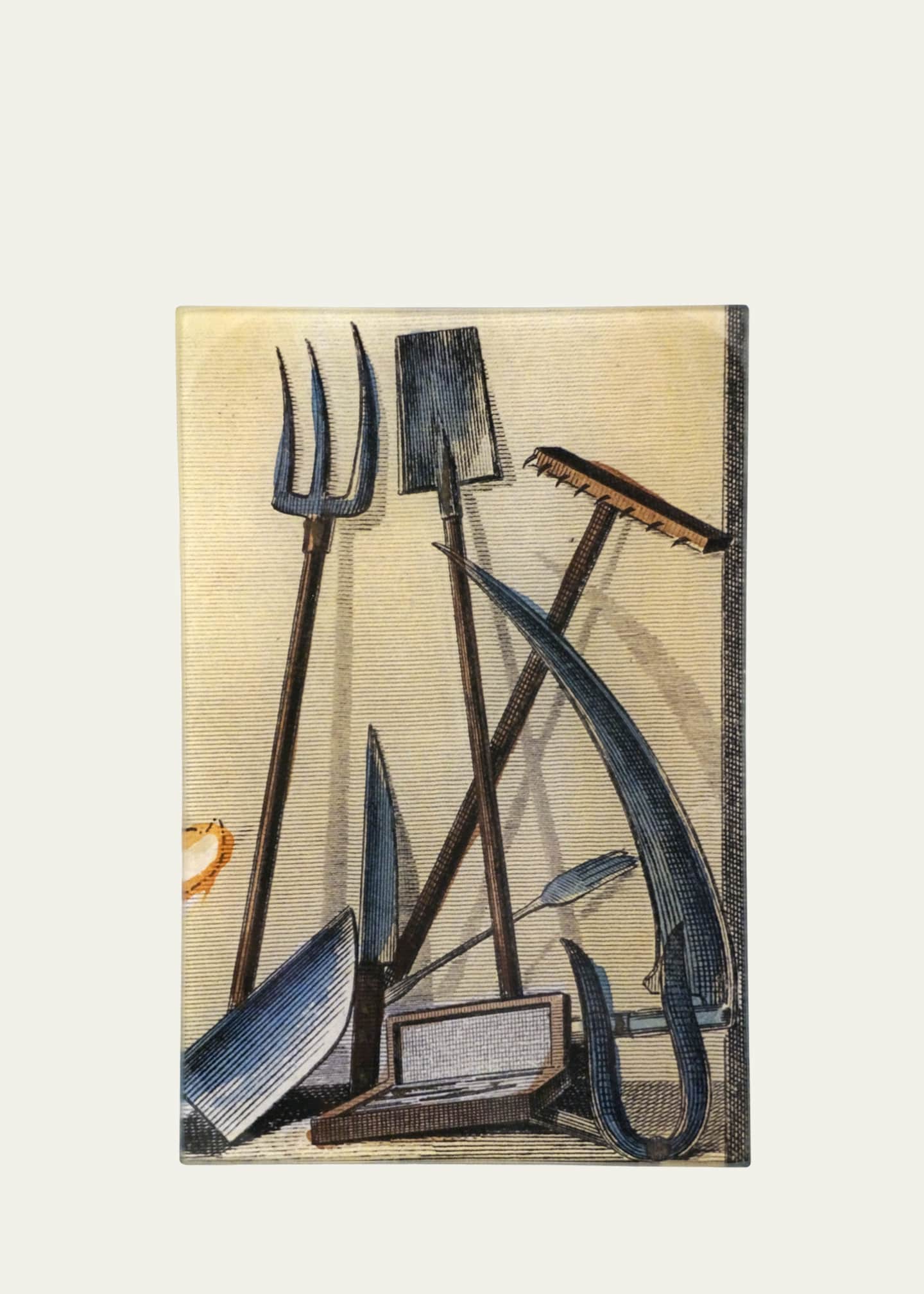 John Derian Farm Tools Rectangular Tray, 6" x 9"
