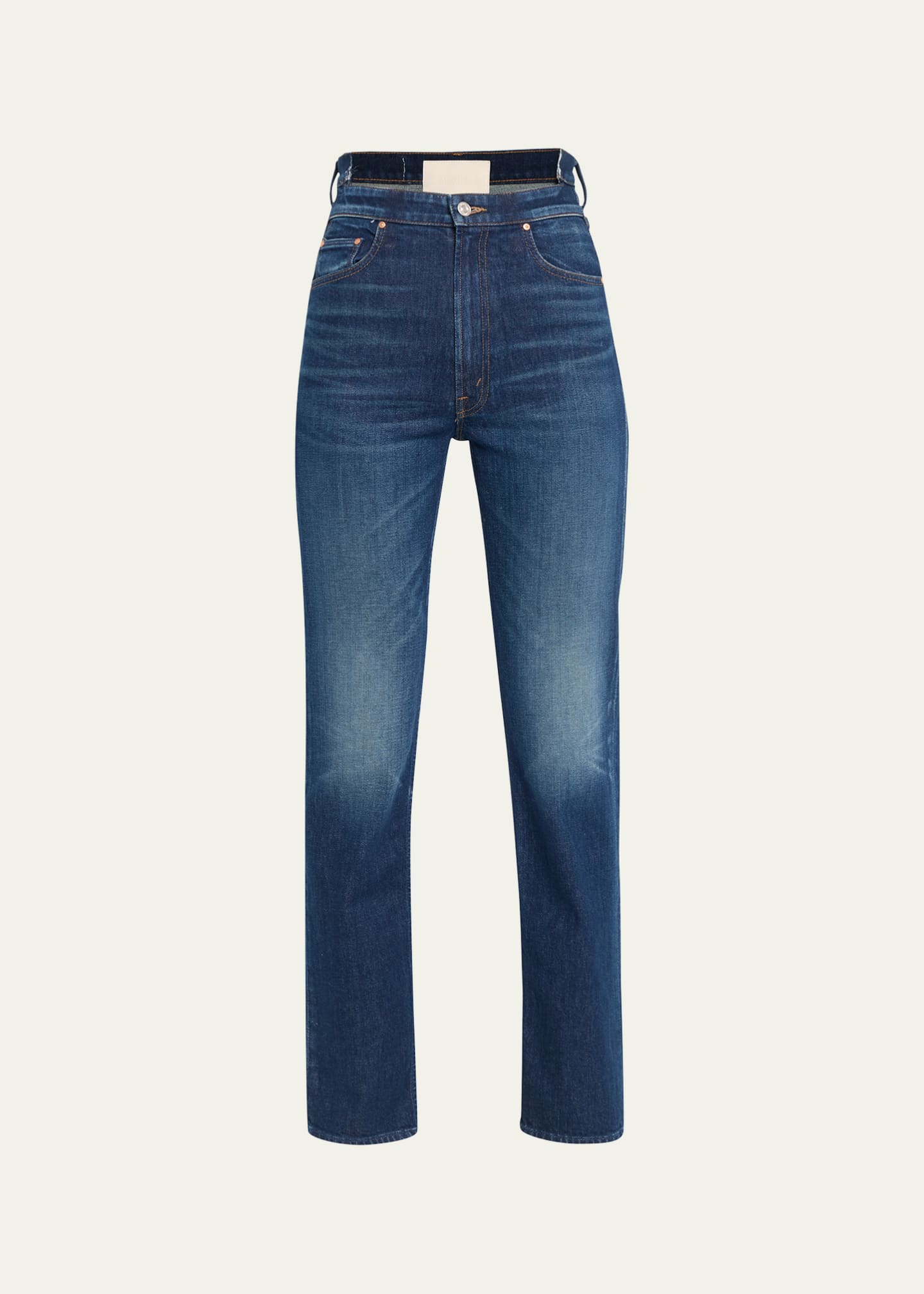 MOTHER The High Waisted Rider Shift Sneak Jeans - Bergdorf Goodman