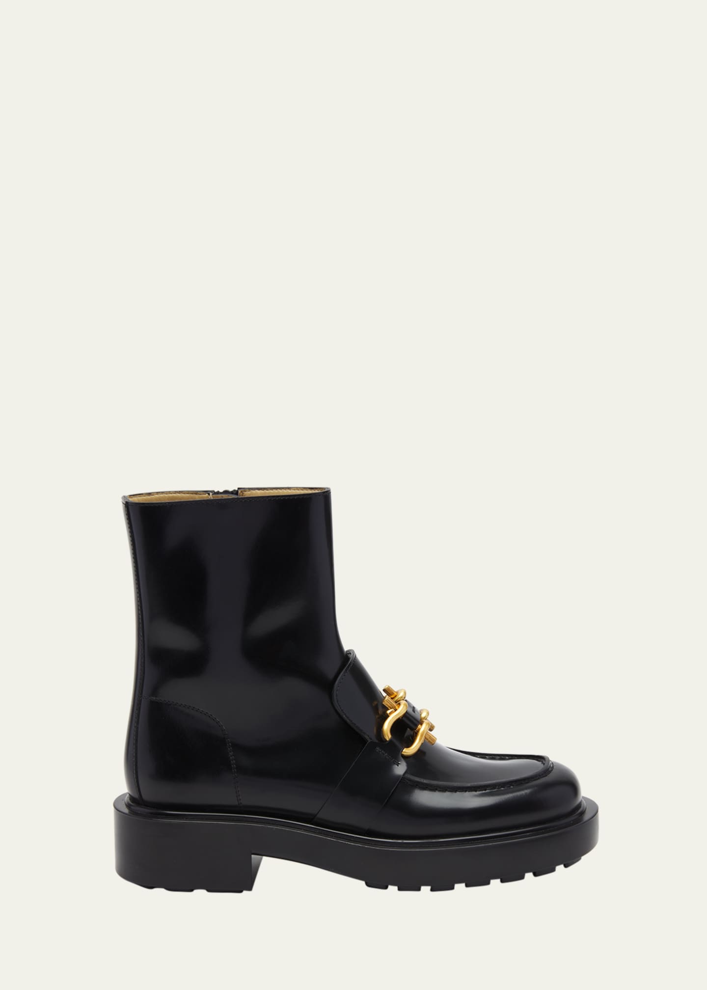 【SALE／55%OFF】 Veneta Bottega Monsieur Boots Ankle Chunky Bit Leather 靴