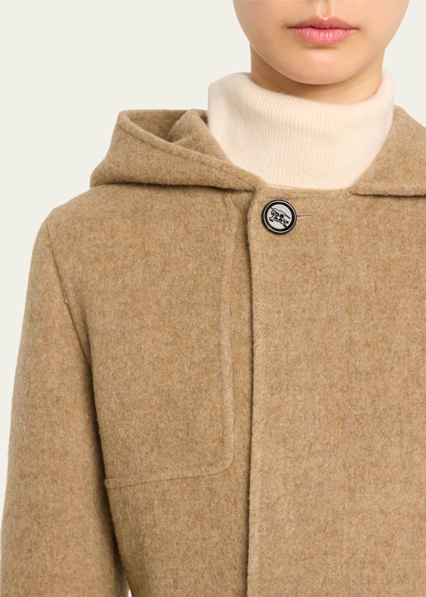 Burberry cashmere hot sale wool coat