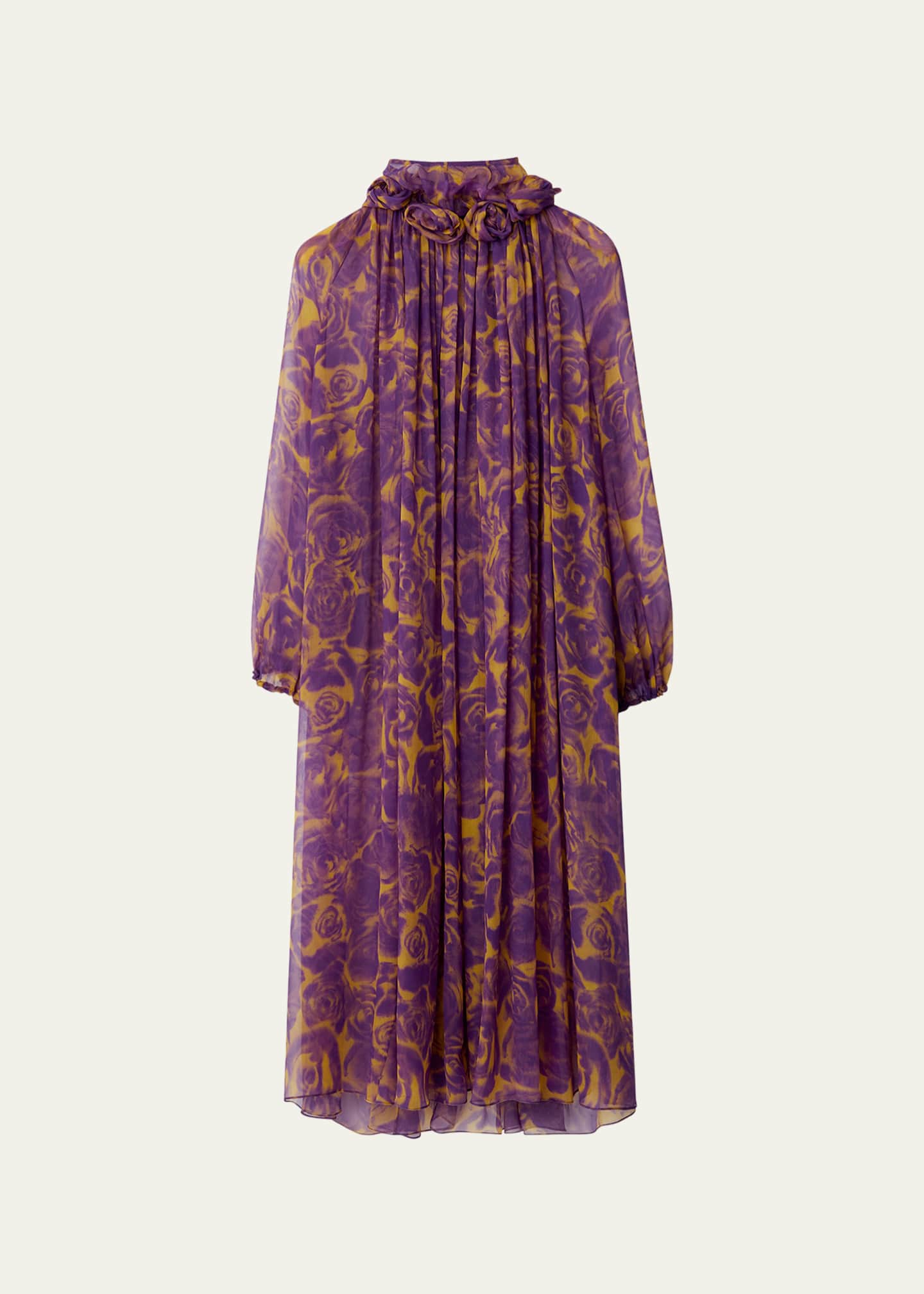 Burberry best sale chiffon dress