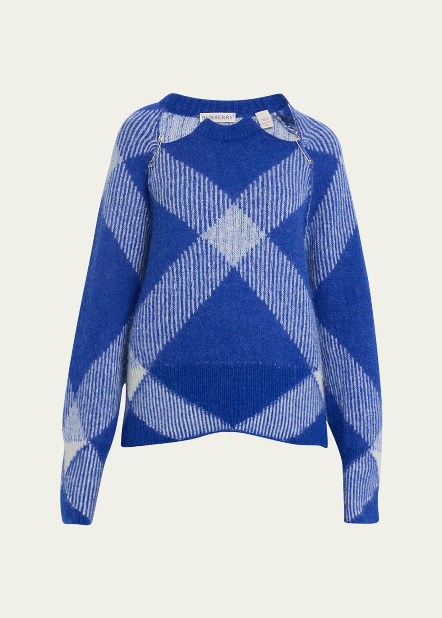 Burberry white cheap jumper