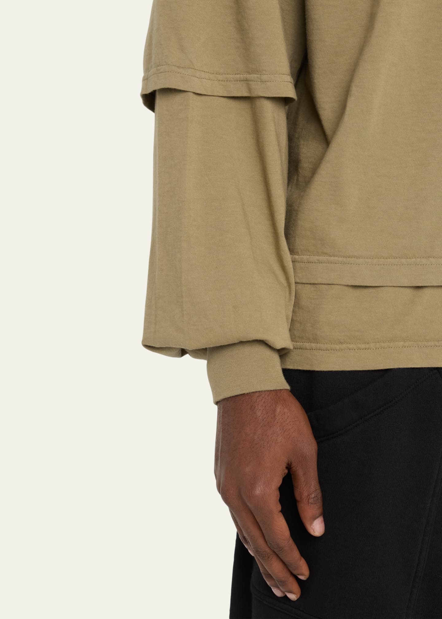 RICK OWENS double layer silk jacket main image 0