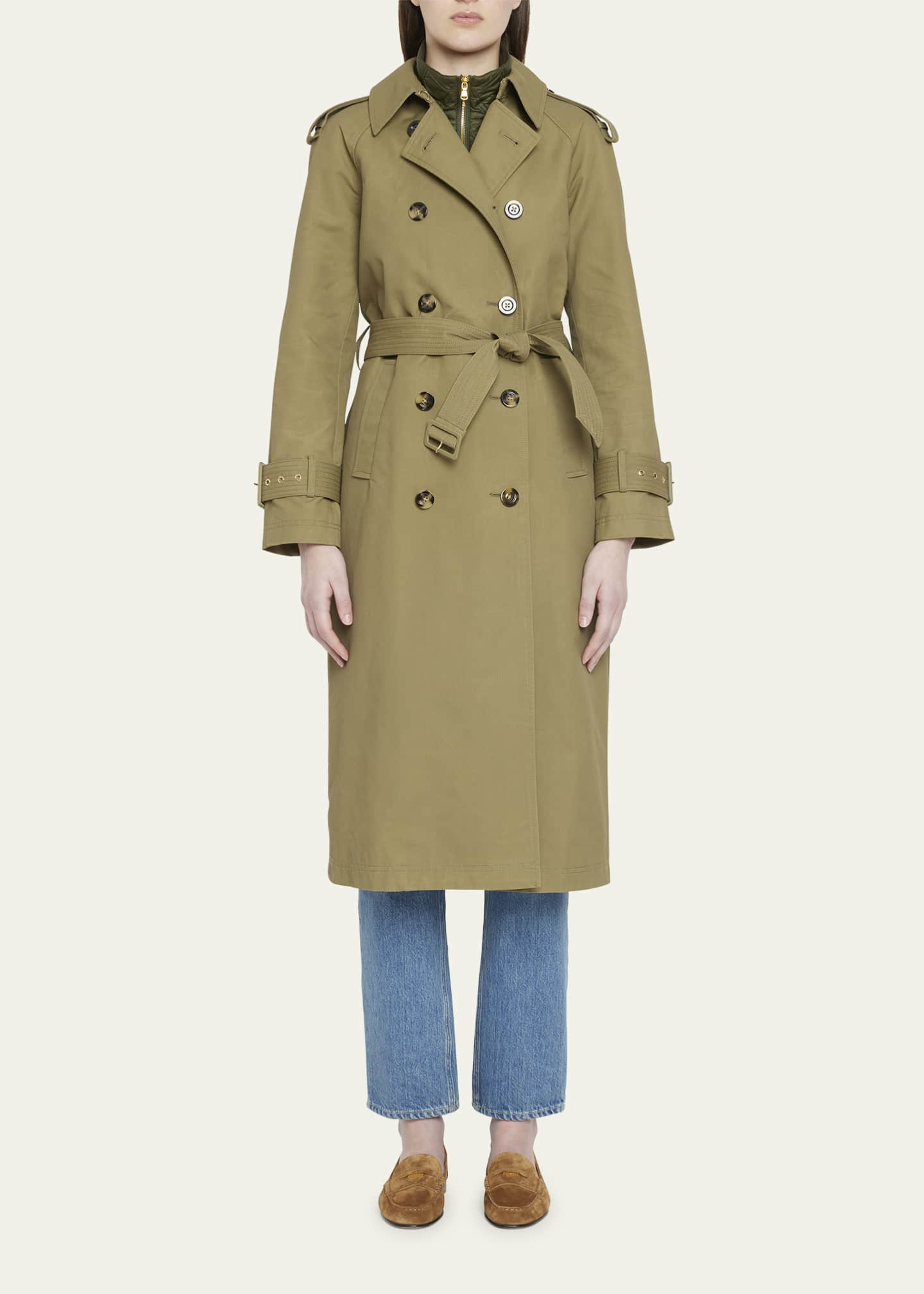 Veronica Beard Conneley Dickey Trench Coat