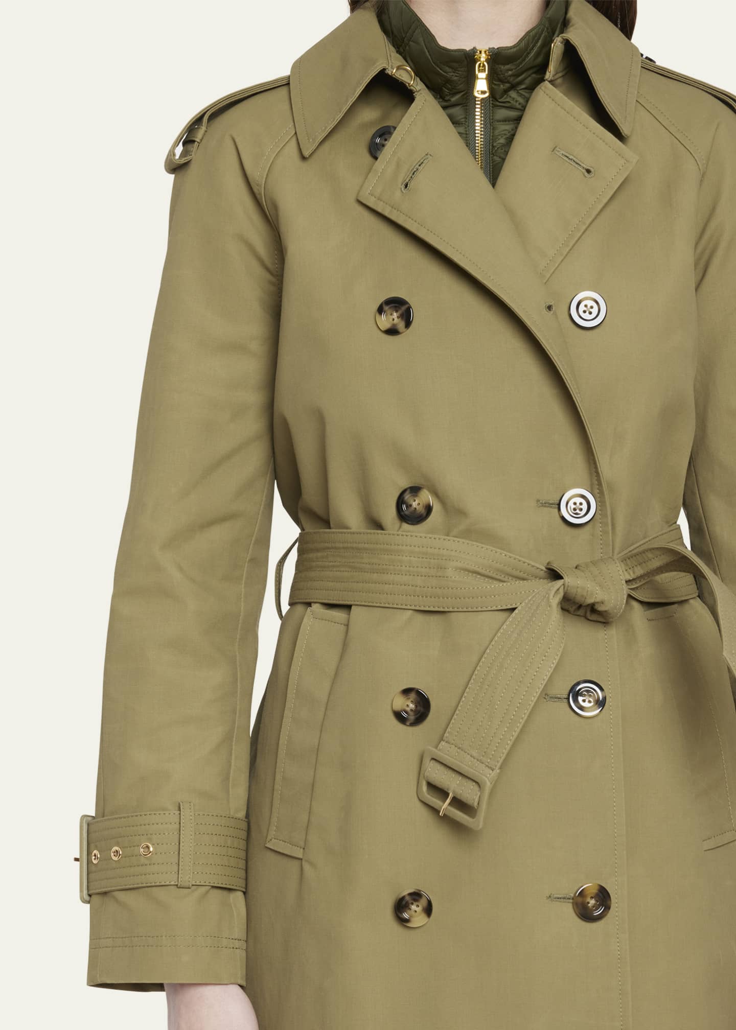 Veronica Beard Conneley Dickey Trench Coat Bergdorf Goodman 