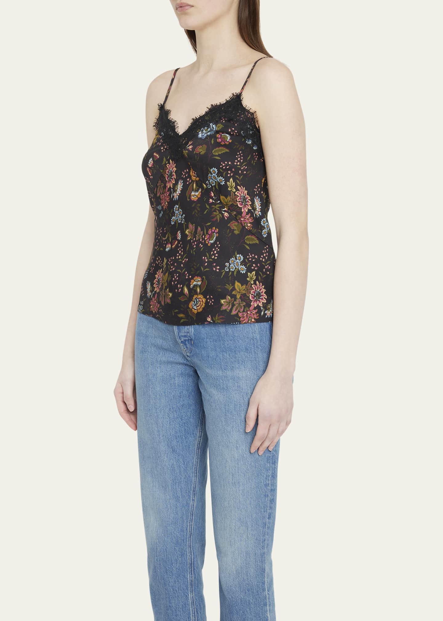Veronica Beard Maray Cami in Dove