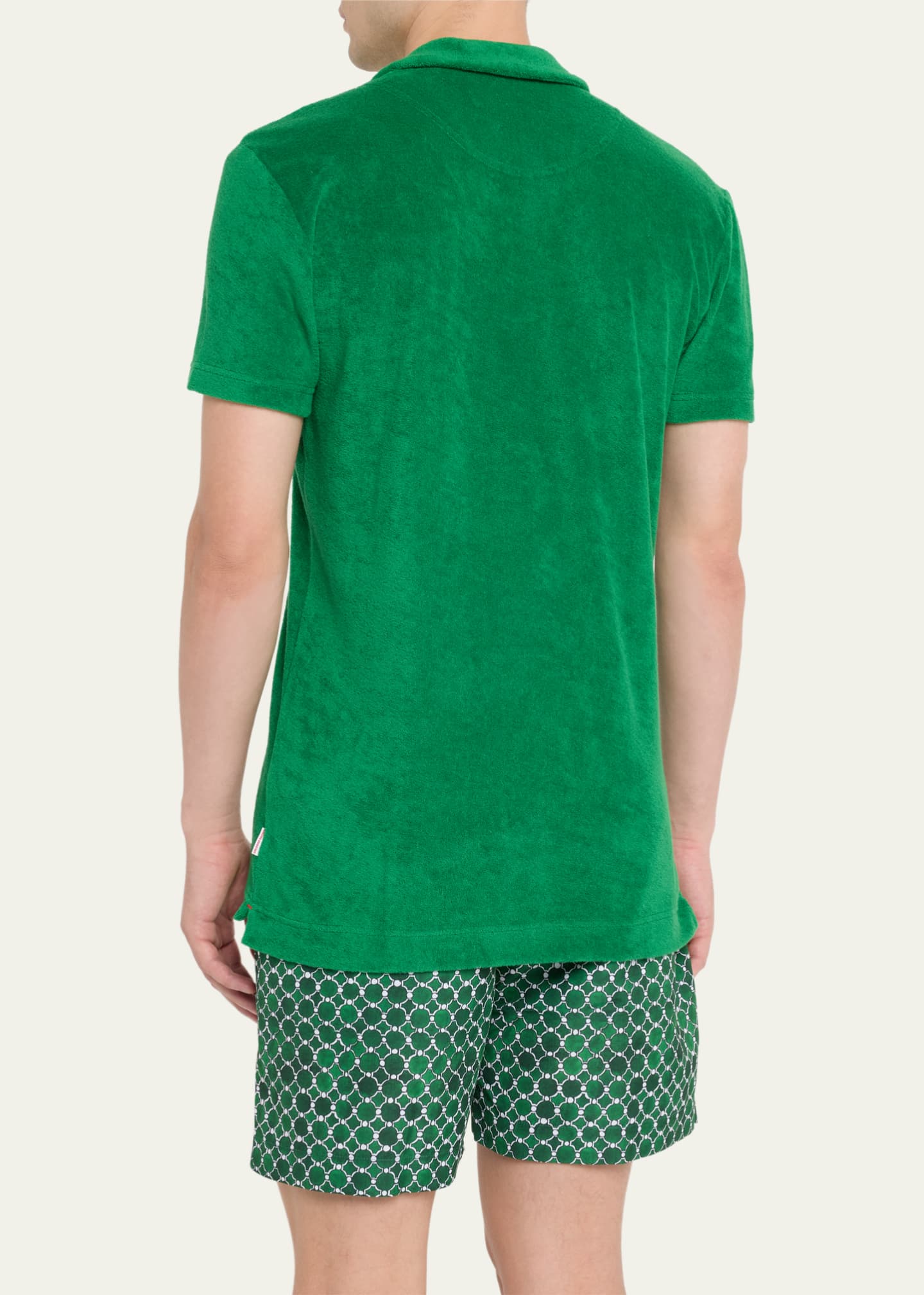 Orlebar Brown Men's Terry Resort Polo Shirt - Bergdorf Goodman