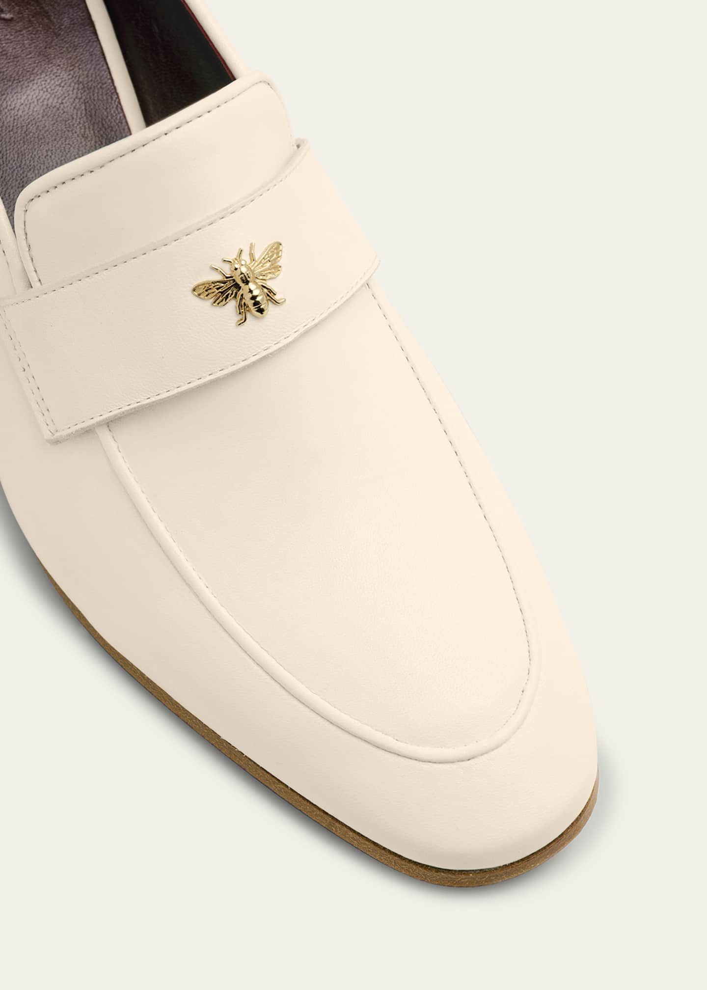 Bougeotte Leather Heeled Loafers Image 5 of 5