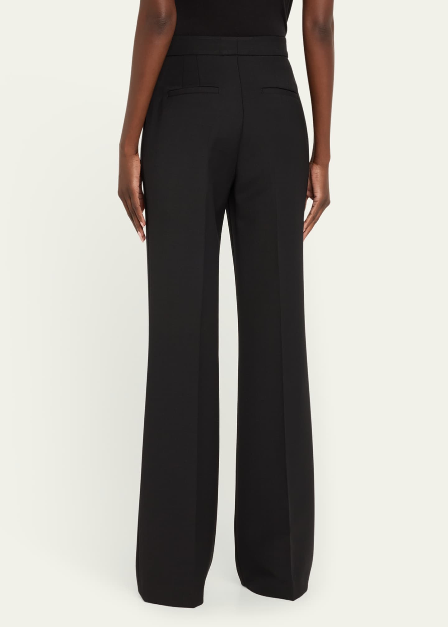 Gabriela Hearst Vesta Wide-Leg Pants with Belted Detail Image 3 of 5