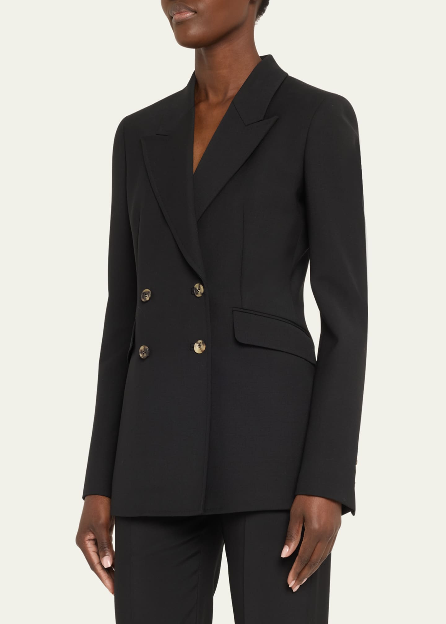Gabriela Hearst Angela Wool Blazer Jacket Image 4 of 5