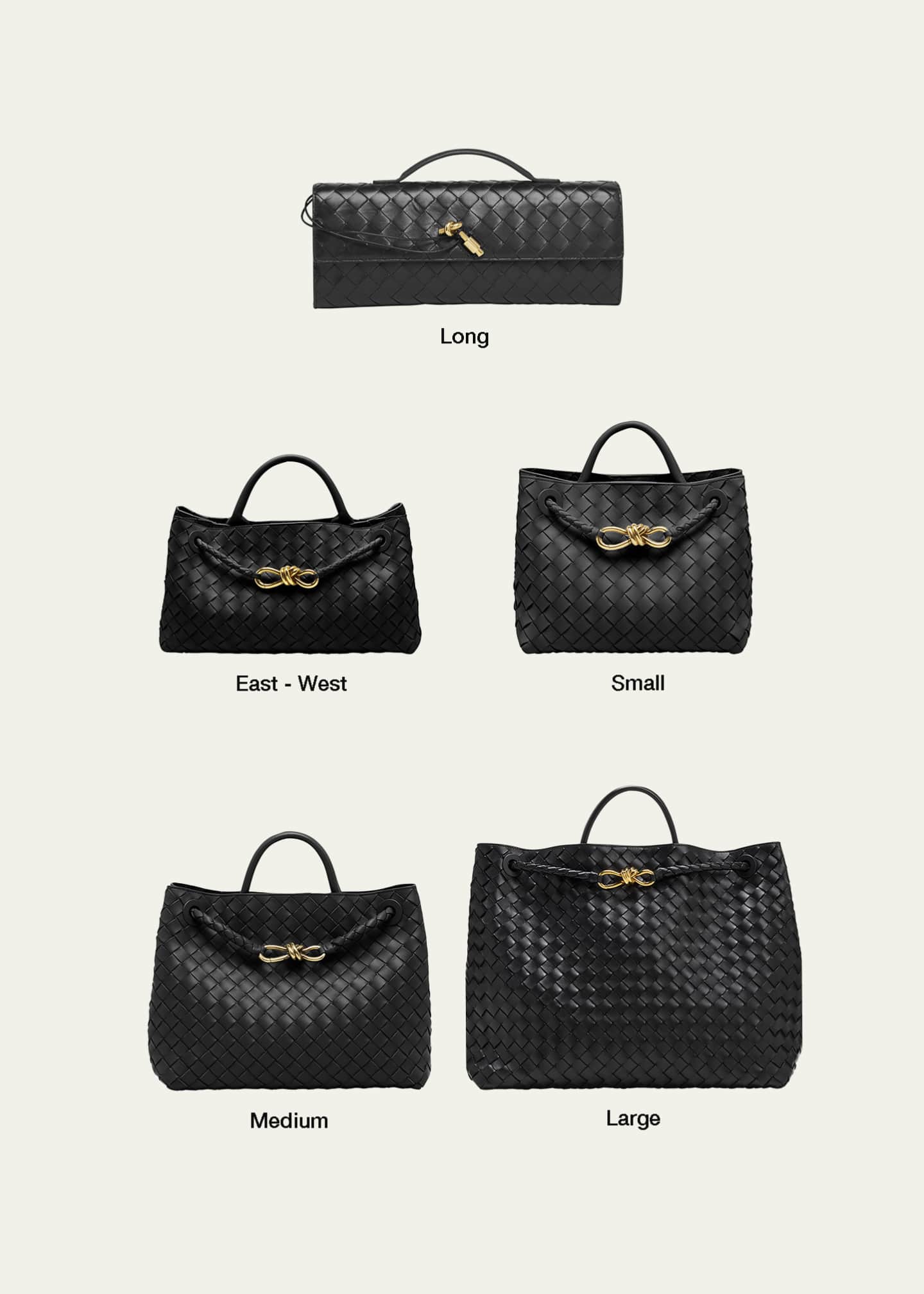 Bottega Veneta Andiamo Medium Top-Handle Bag - Bergdorf Goodman