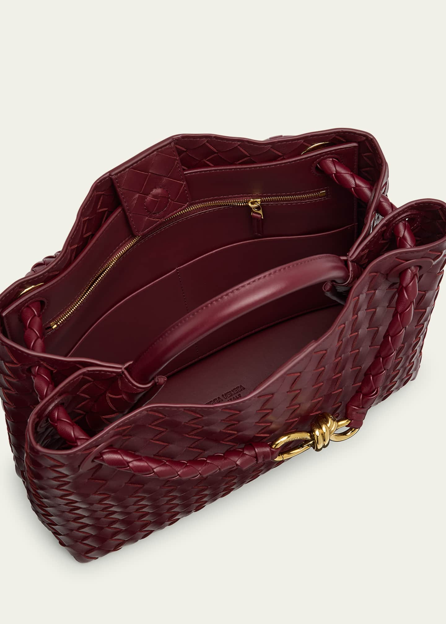 Bottega Veneta Andiamo Medium Top-Handle Bag - Bergdorf Goodman