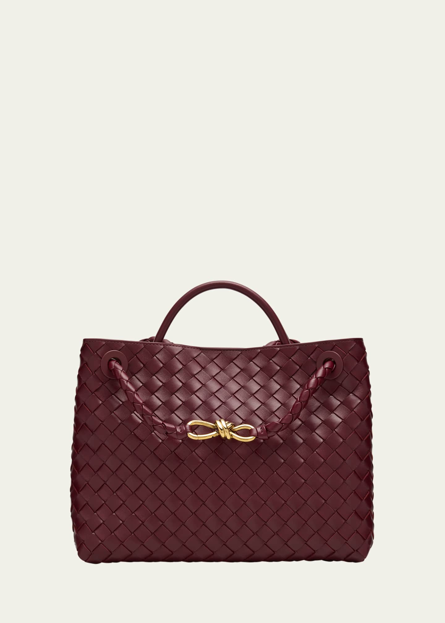 Bottega Veneta Andiamo Medium Top-Handle Bag - Bergdorf Goodman