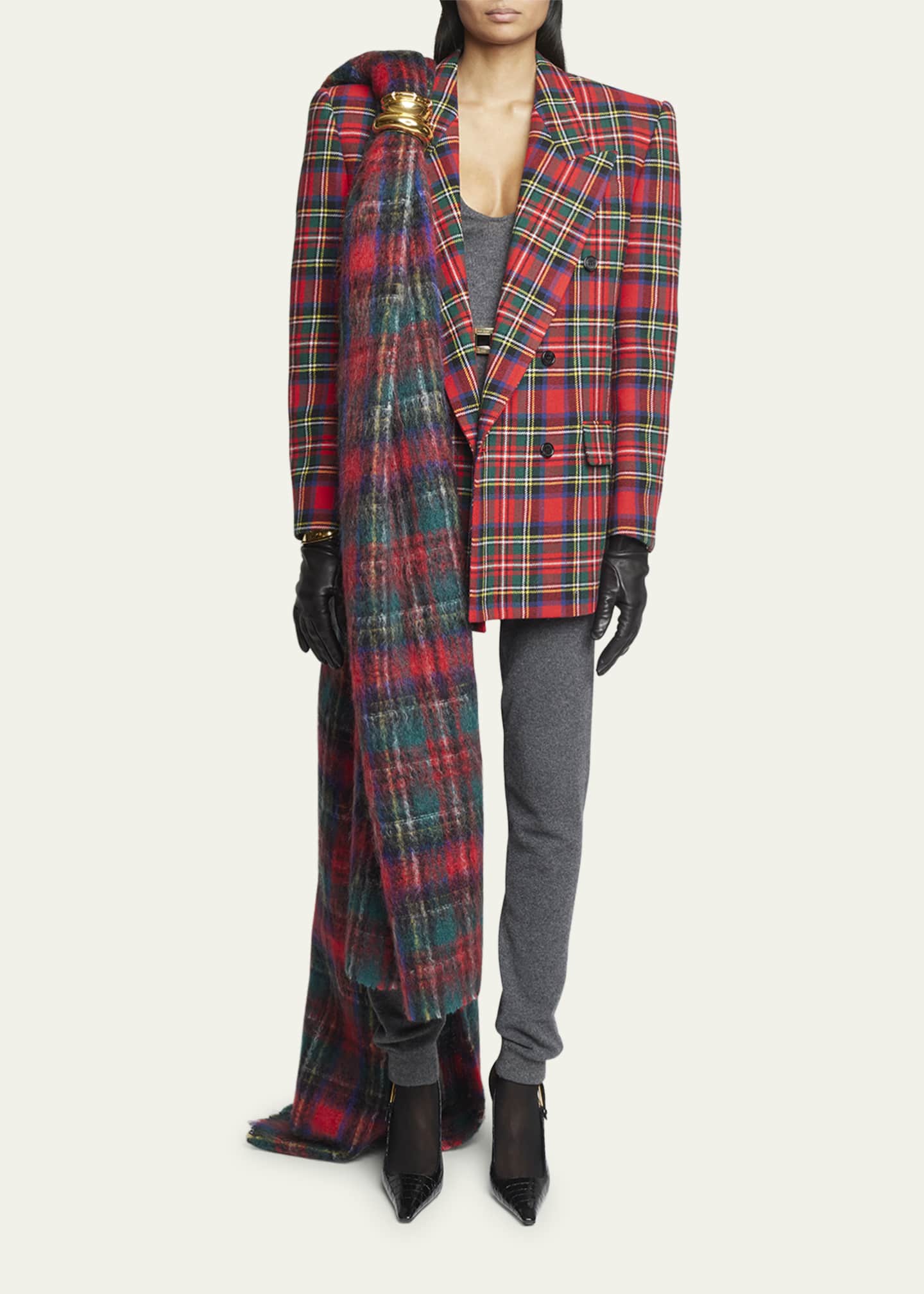 Saint laurent mohair hot sale