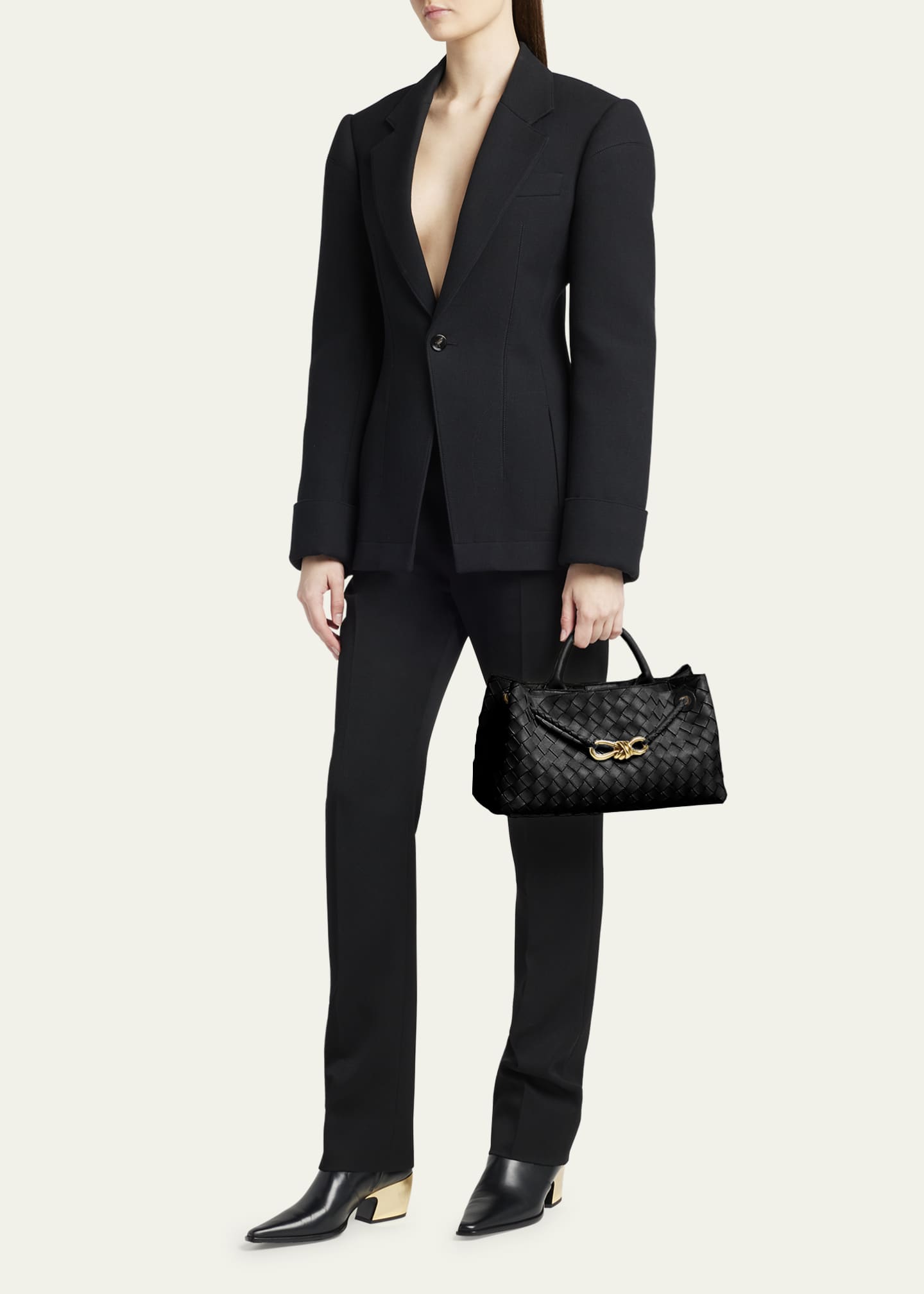 Bottega Veneta Small East-West Andiamo Bag - Bergdorf Goodman