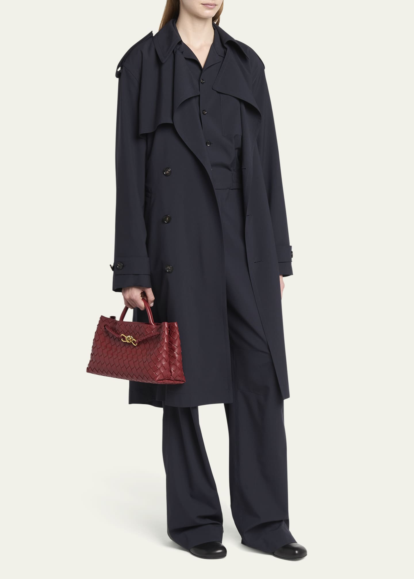 Bottega Veneta Small East-West Andiamo Bag Image 5 of 6
