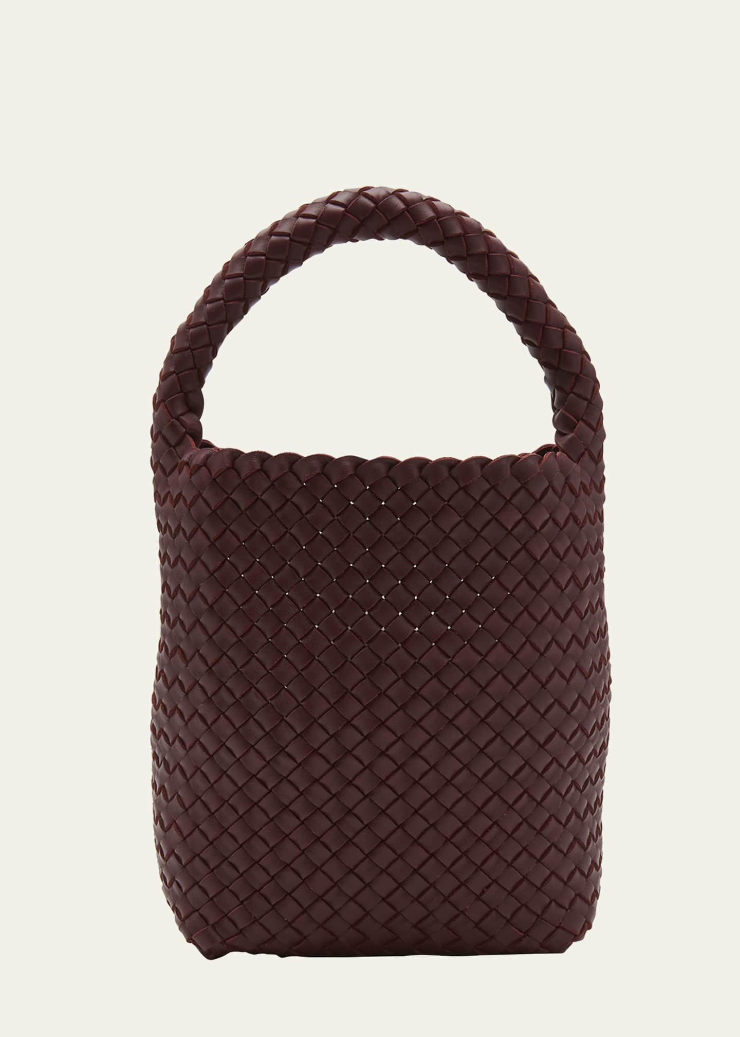 Bottega Veneta Cabat Small Intreccio Bucket Bag