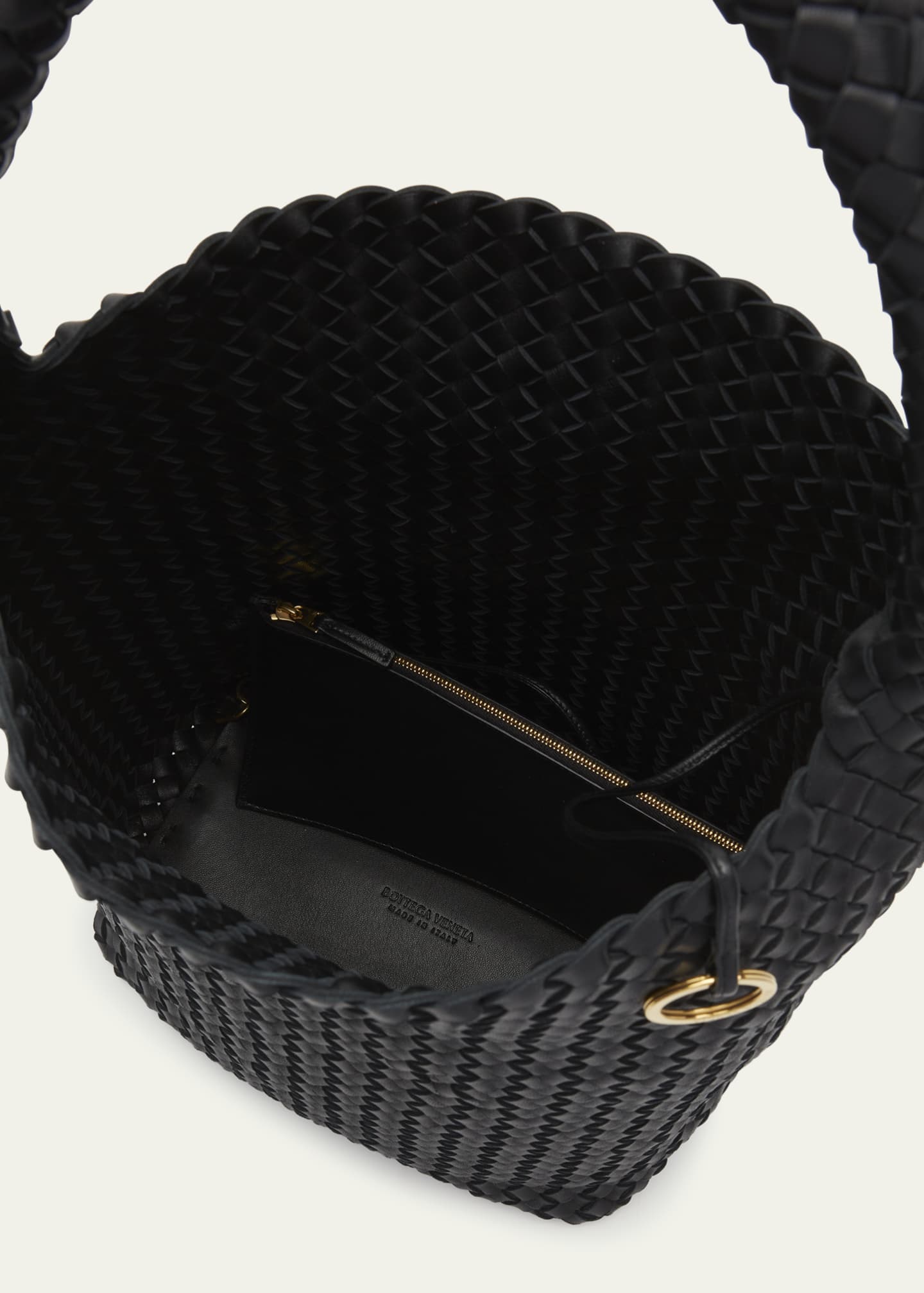 Bottega Veneta Cabat Medium Intreccio Bucket Bag Image 4 of 5