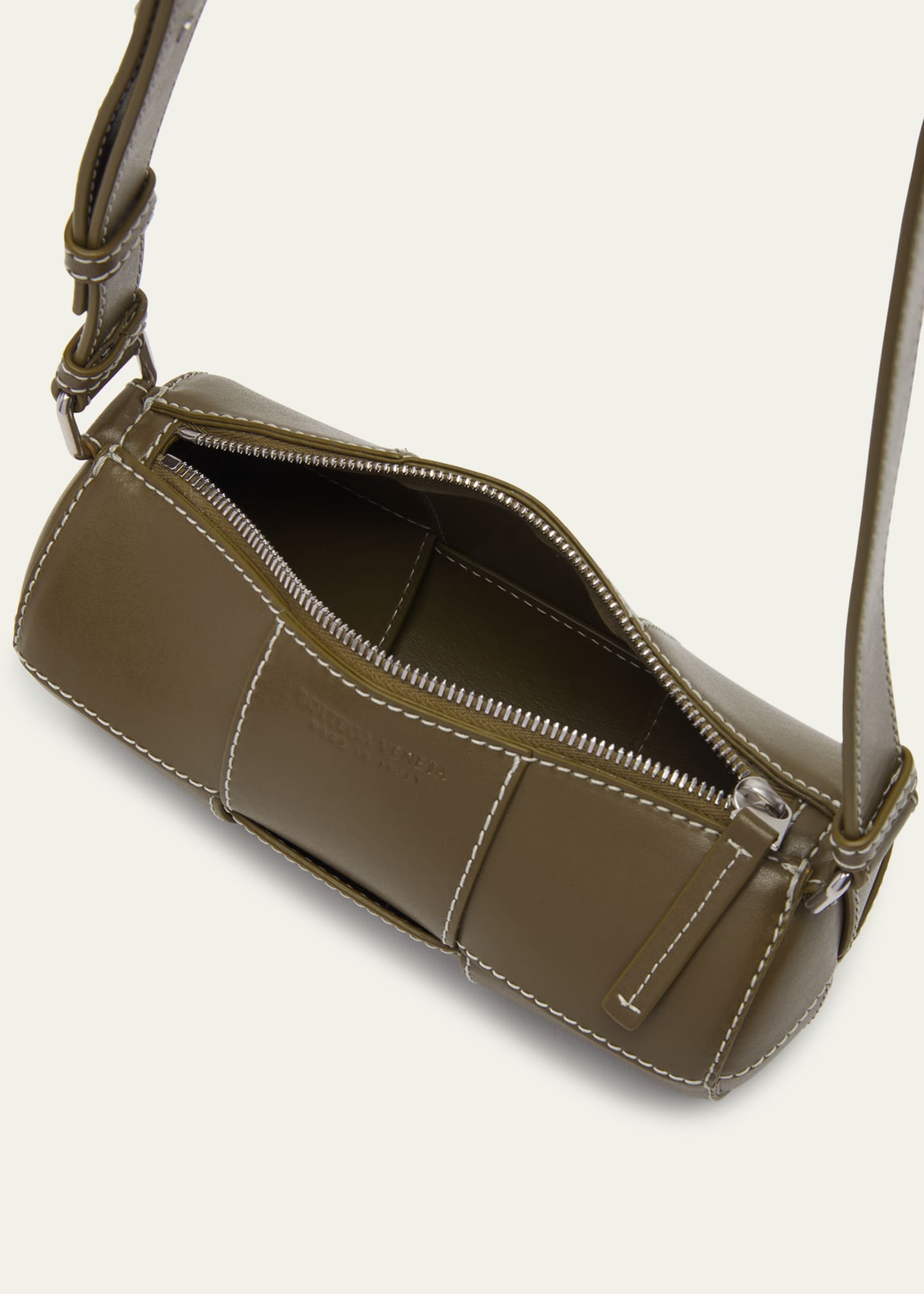 Bottega Veneta Arco Canette Small Intreccio Shoulder Bag Image 4 of 5