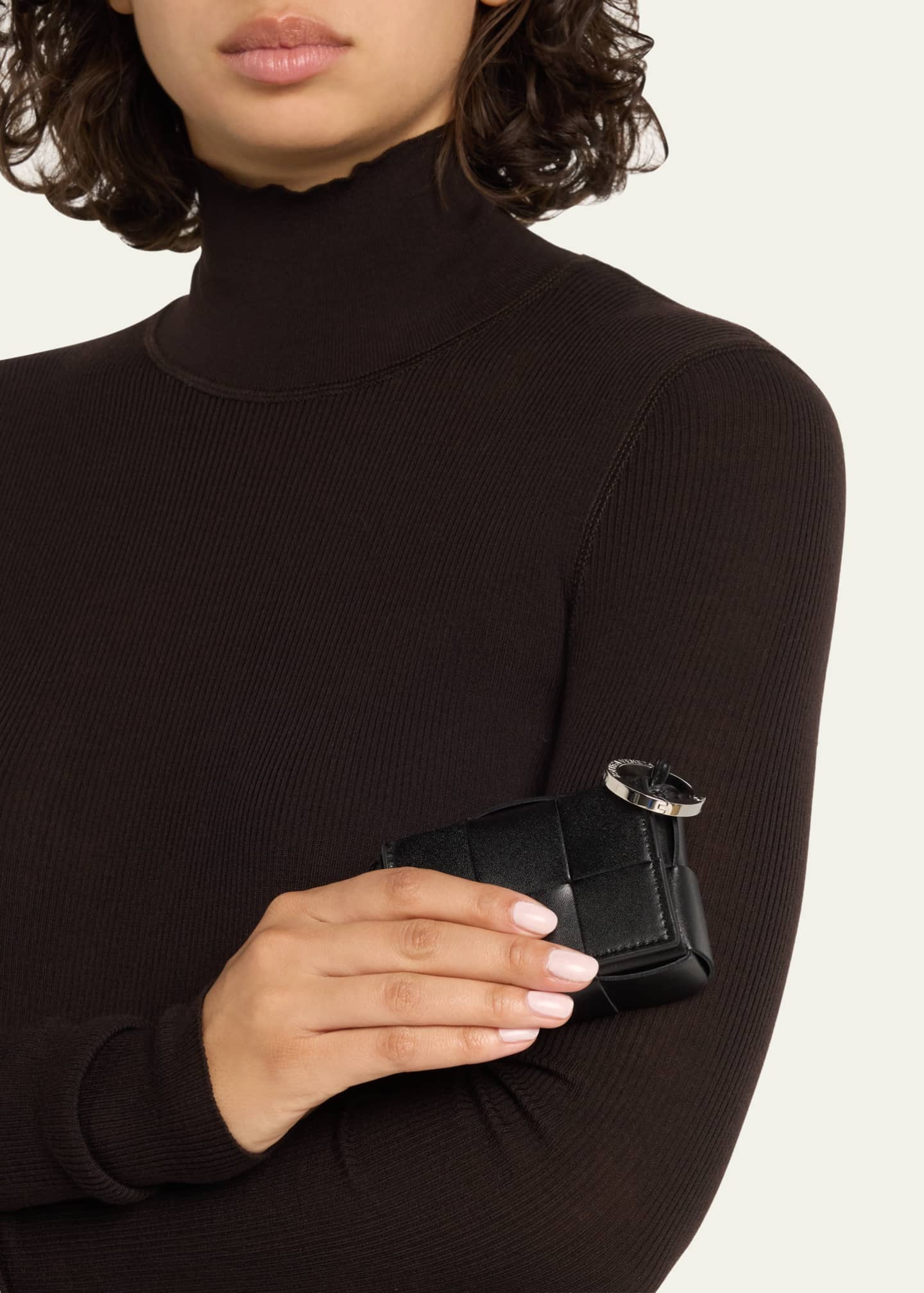 Bottega Veneta Cassette Intreccio Leather AirPods Case Image 2 of 4