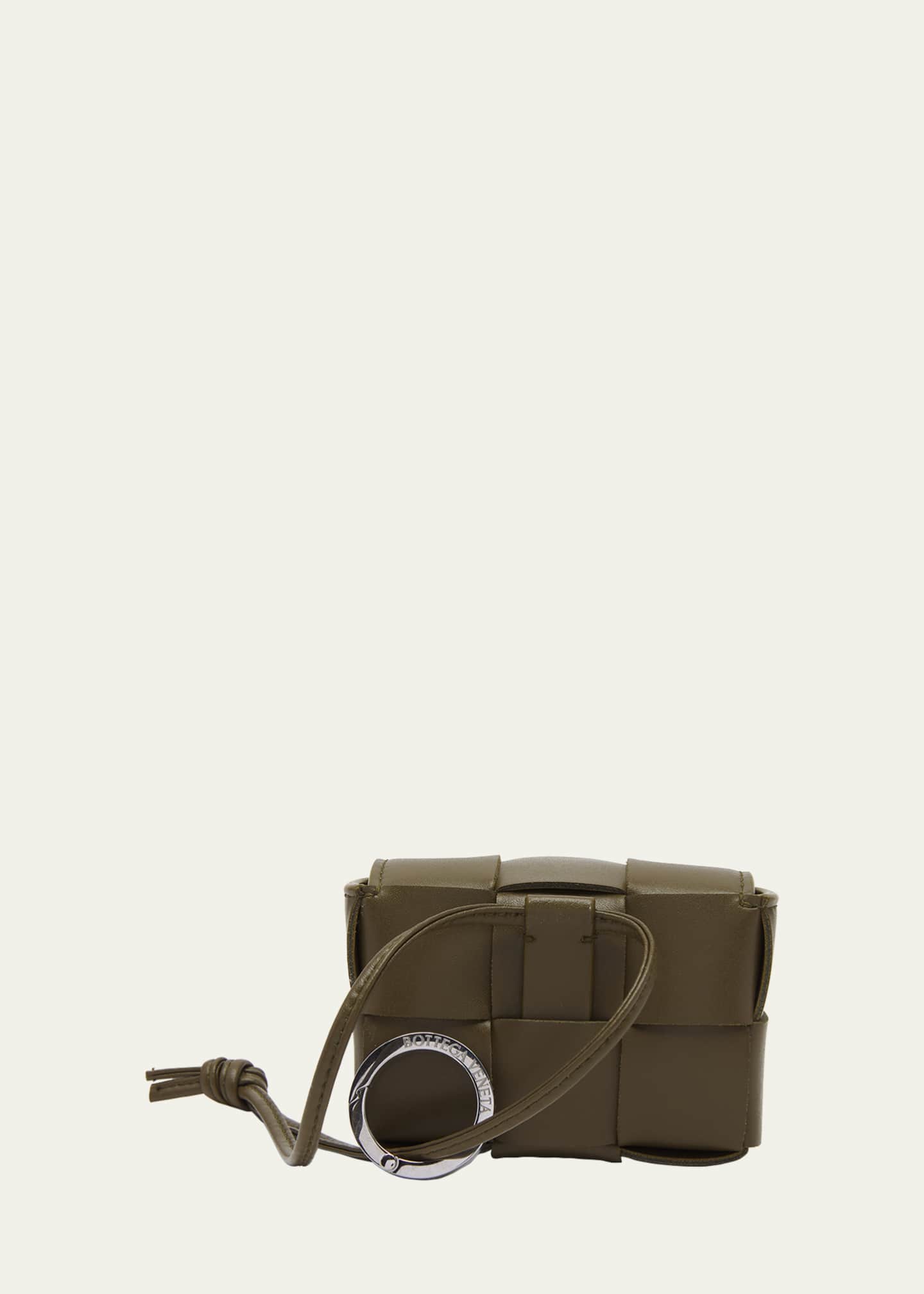 Bottega Veneta Cassette Intreccio Leather AirPods Case Image 3 of 4