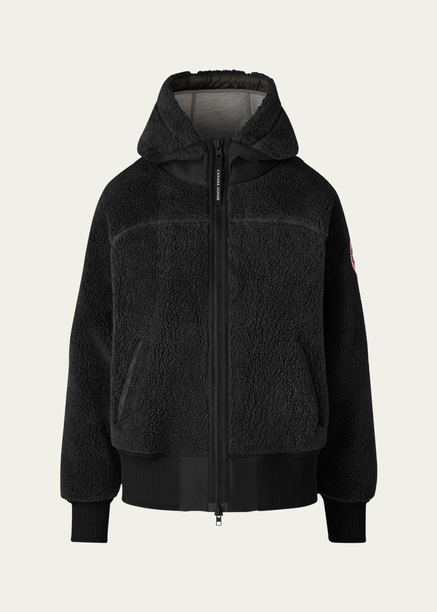 Canada goose fleece hoodie outlet