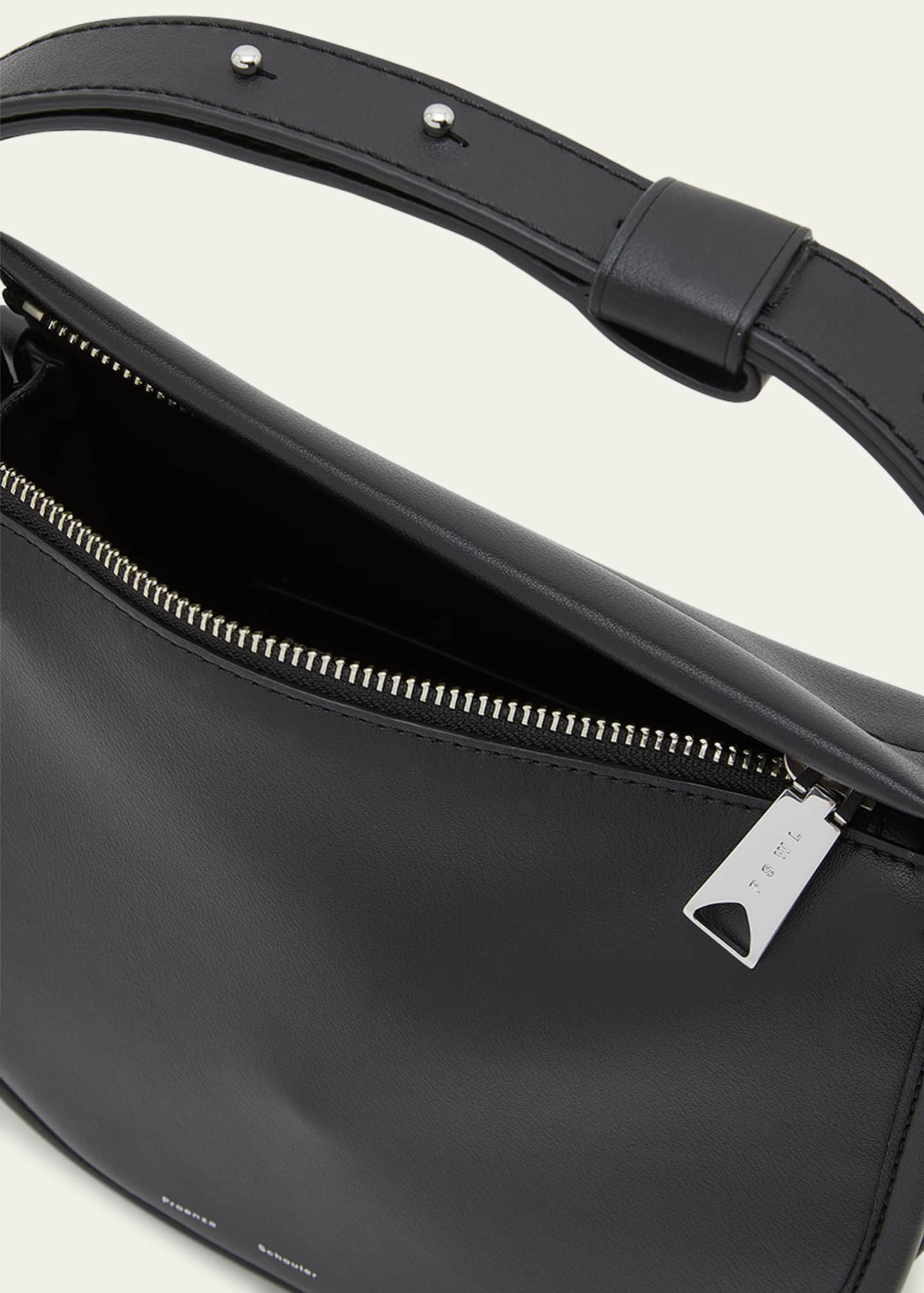 White Label Baxter Leather Shoulder Bag in Beige - Proenza Schouler