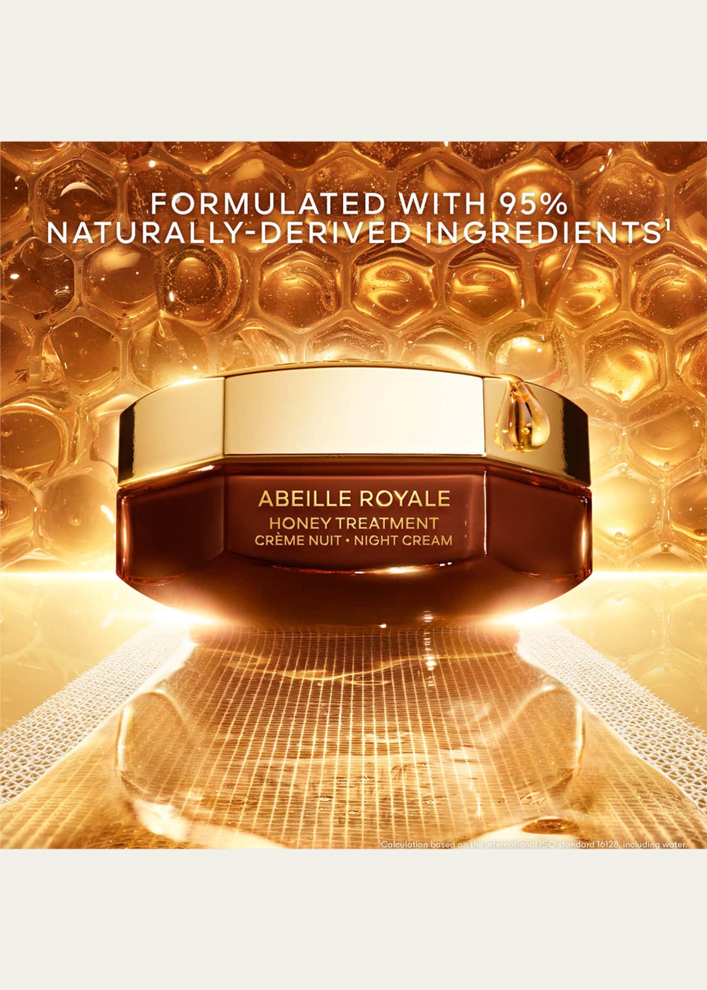 Guerlain Abeille Royale Honey Treatment Night Cream with Hyaluronic Acid, 1.7 oz. Image 5 of 5