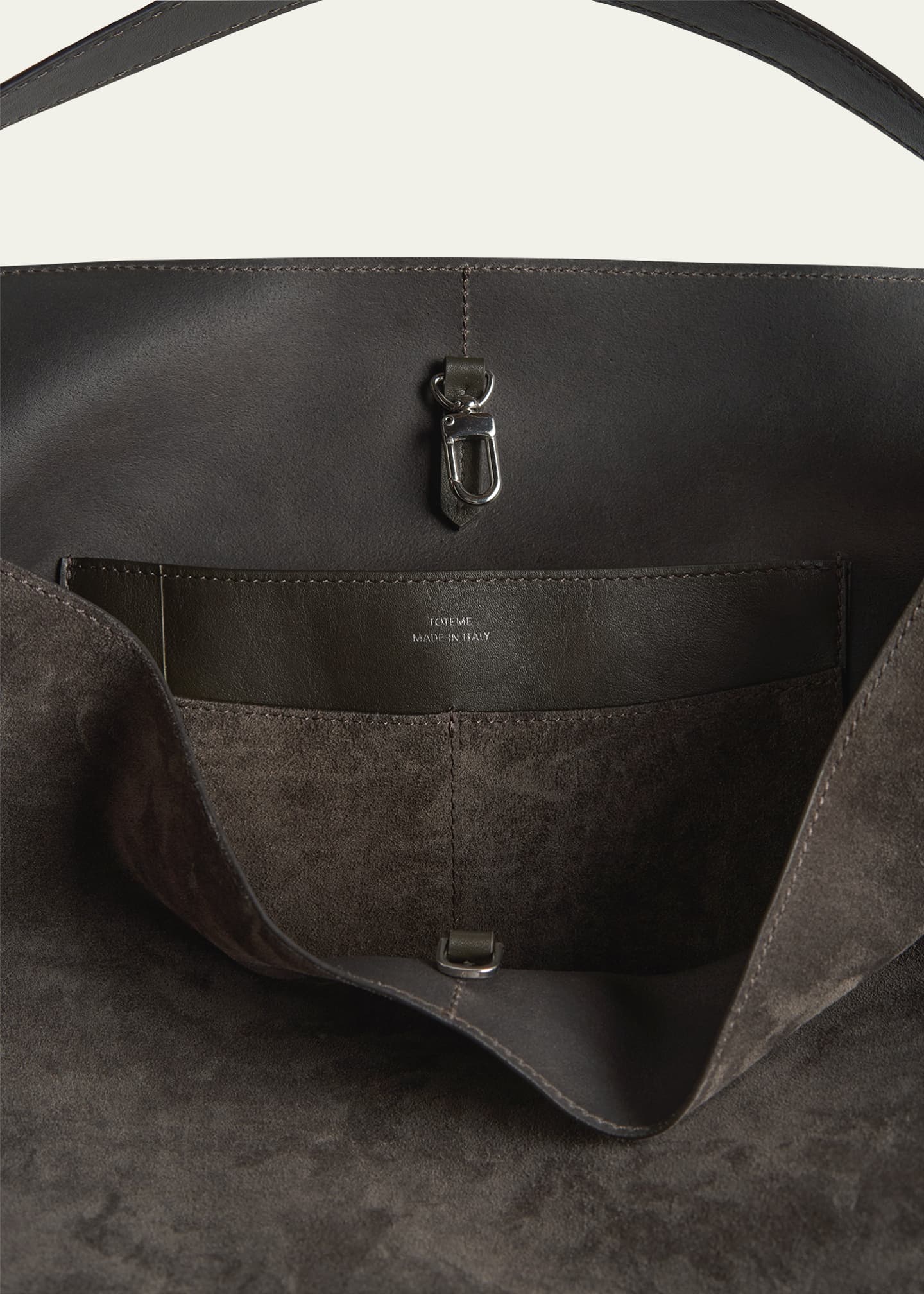 Toteme Belted Tote Bag in Suede Image 4 of 5
