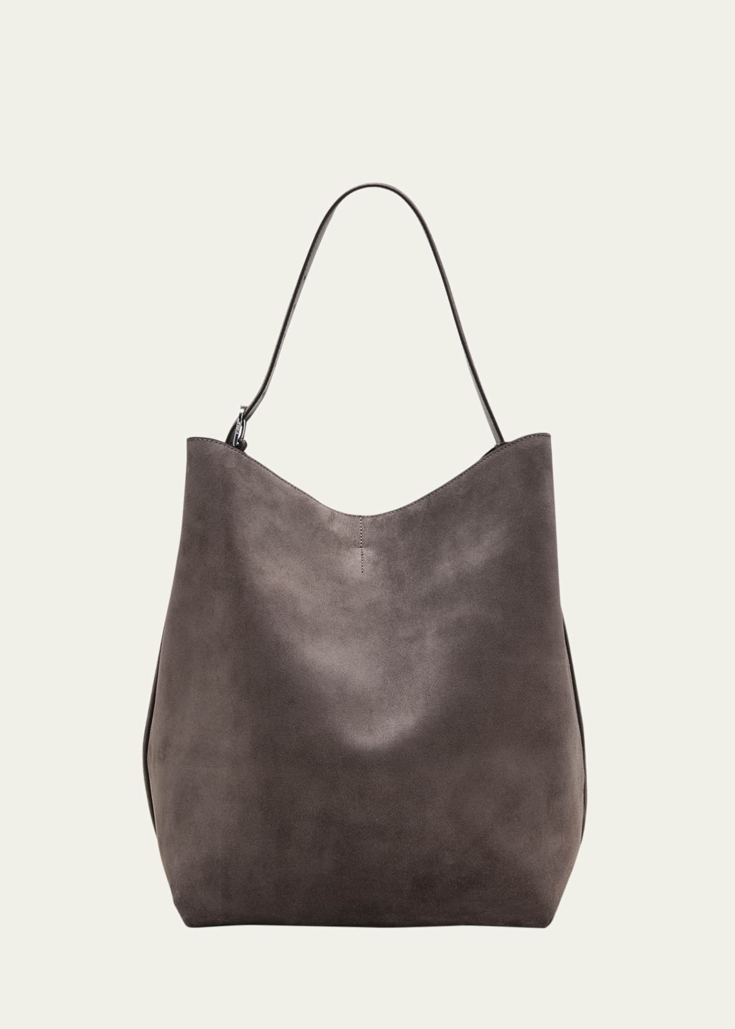Toteme Belted Tote Bag in Suede Image 1 of 5