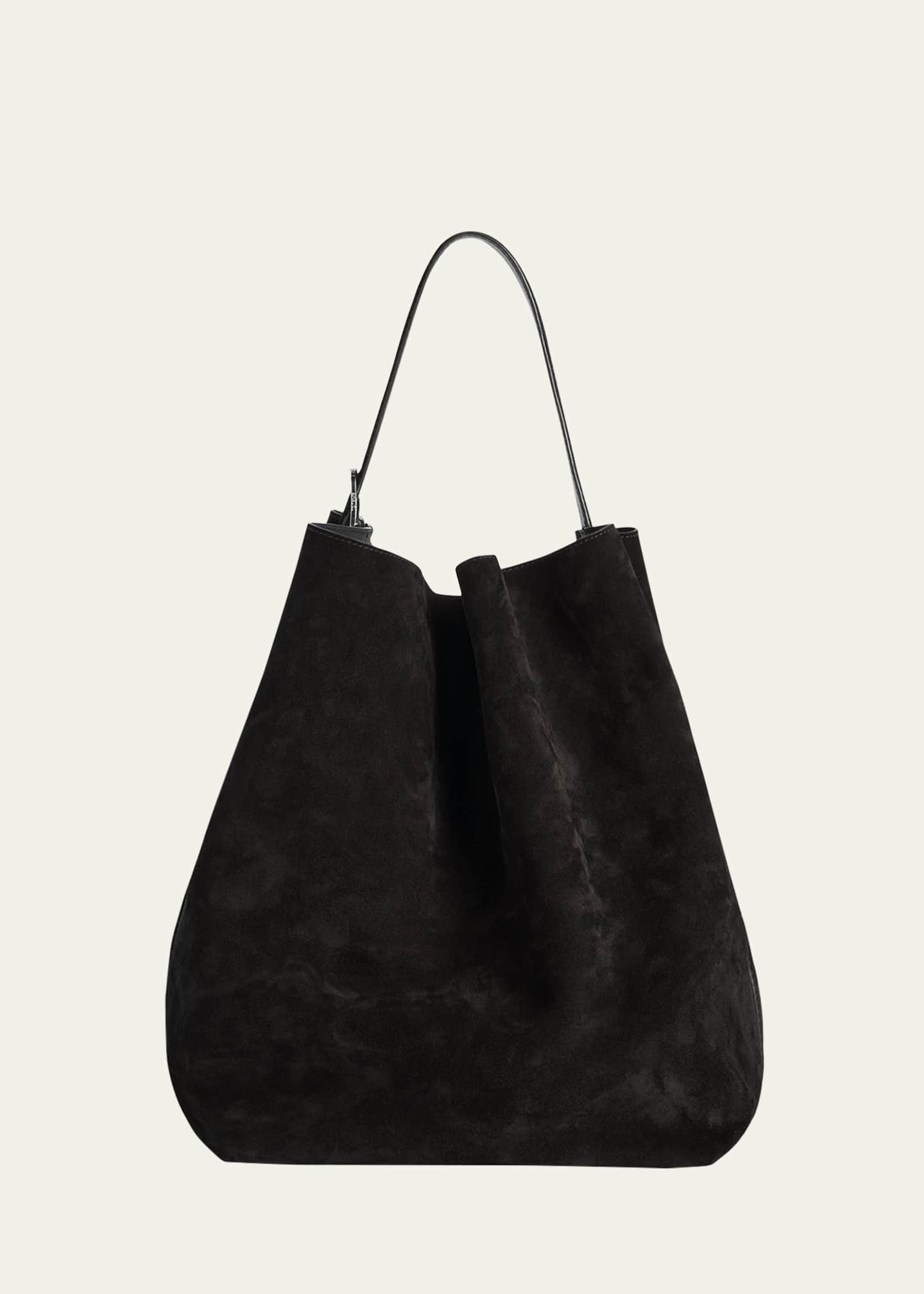 Toteme Large Belted Suede Tote Bag - Bergdorf Goodman