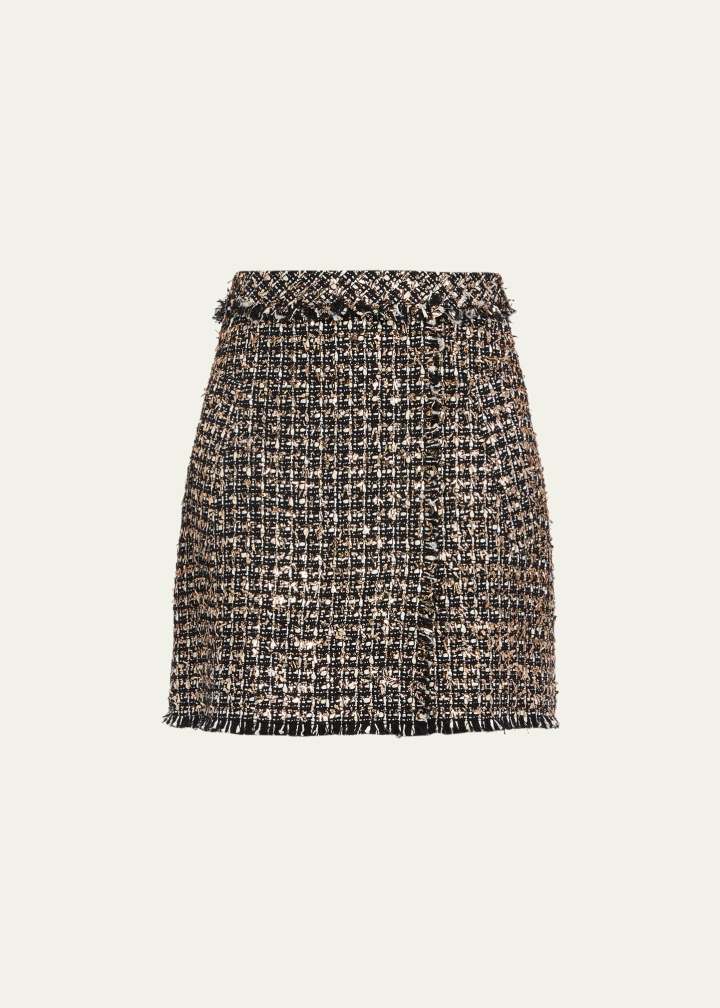 Jason Wu Collection Tinsel Tweed Mini Skirt - Bergdorf Goodman
