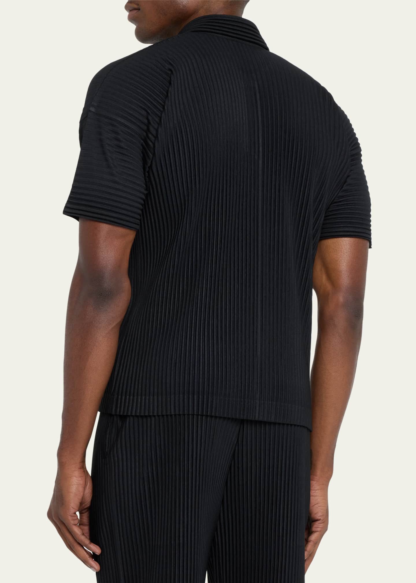 Homme plisse polo 2025