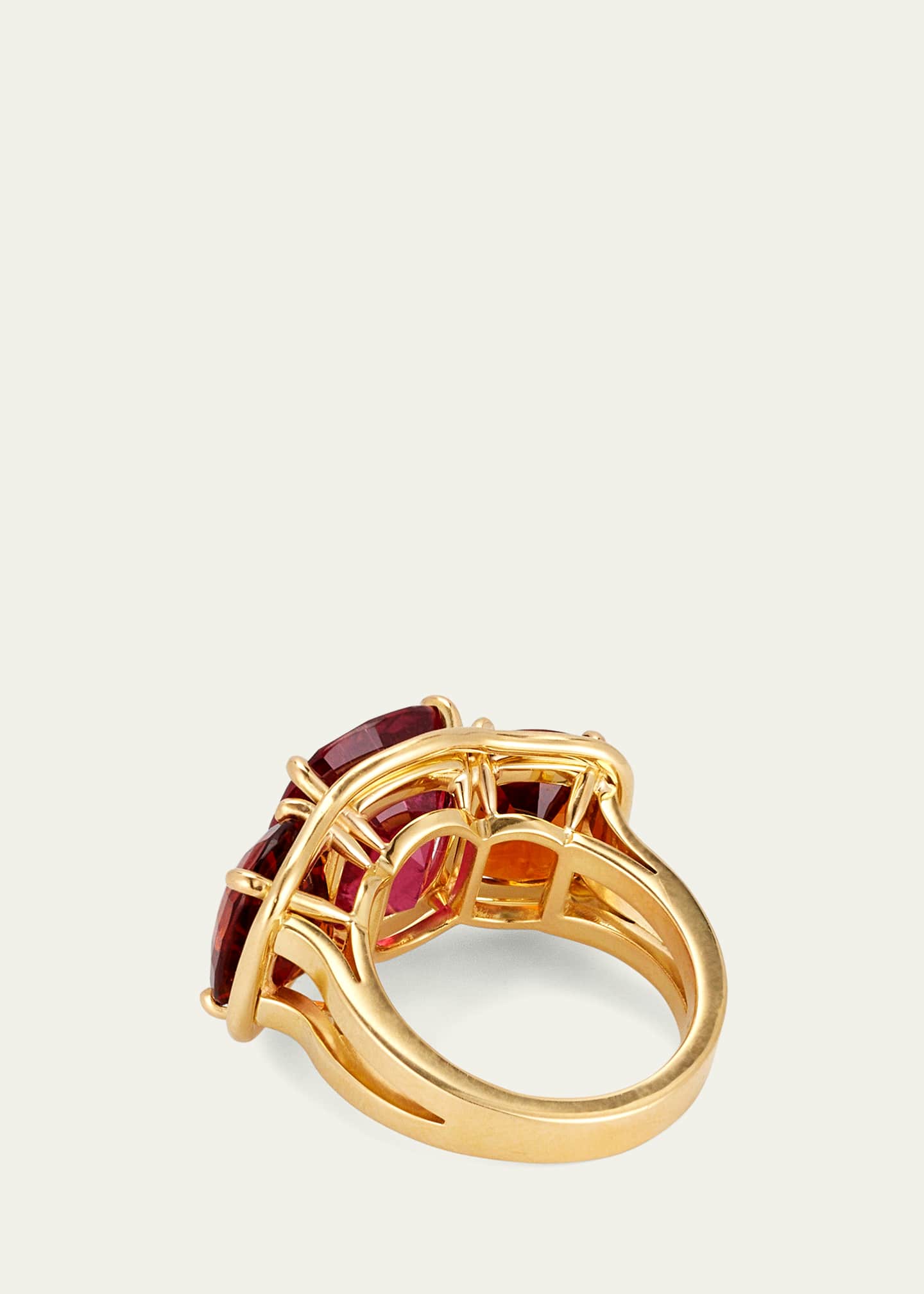 Verdura three stone ring hot sale