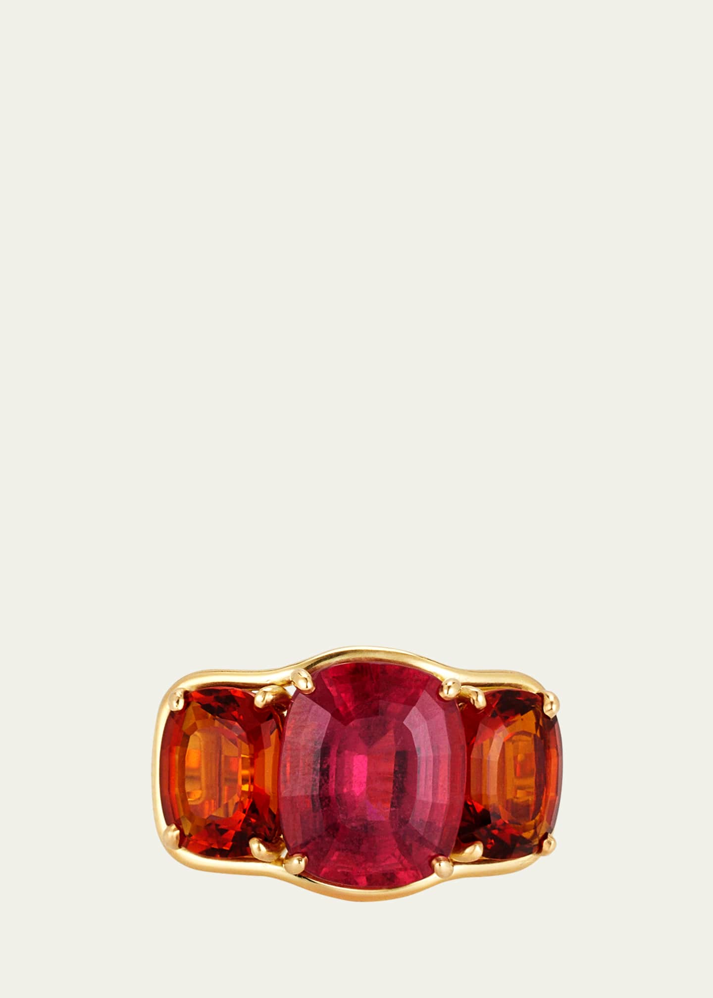 Verdura three clearance stone ring