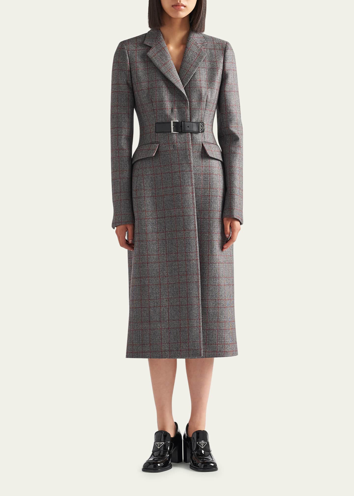 Prada overcoat clearance