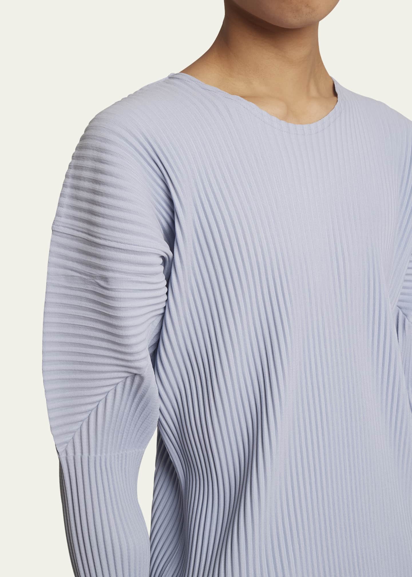 Homme Plisse Issey Miyake Men s Pleated Polyester T Shirt