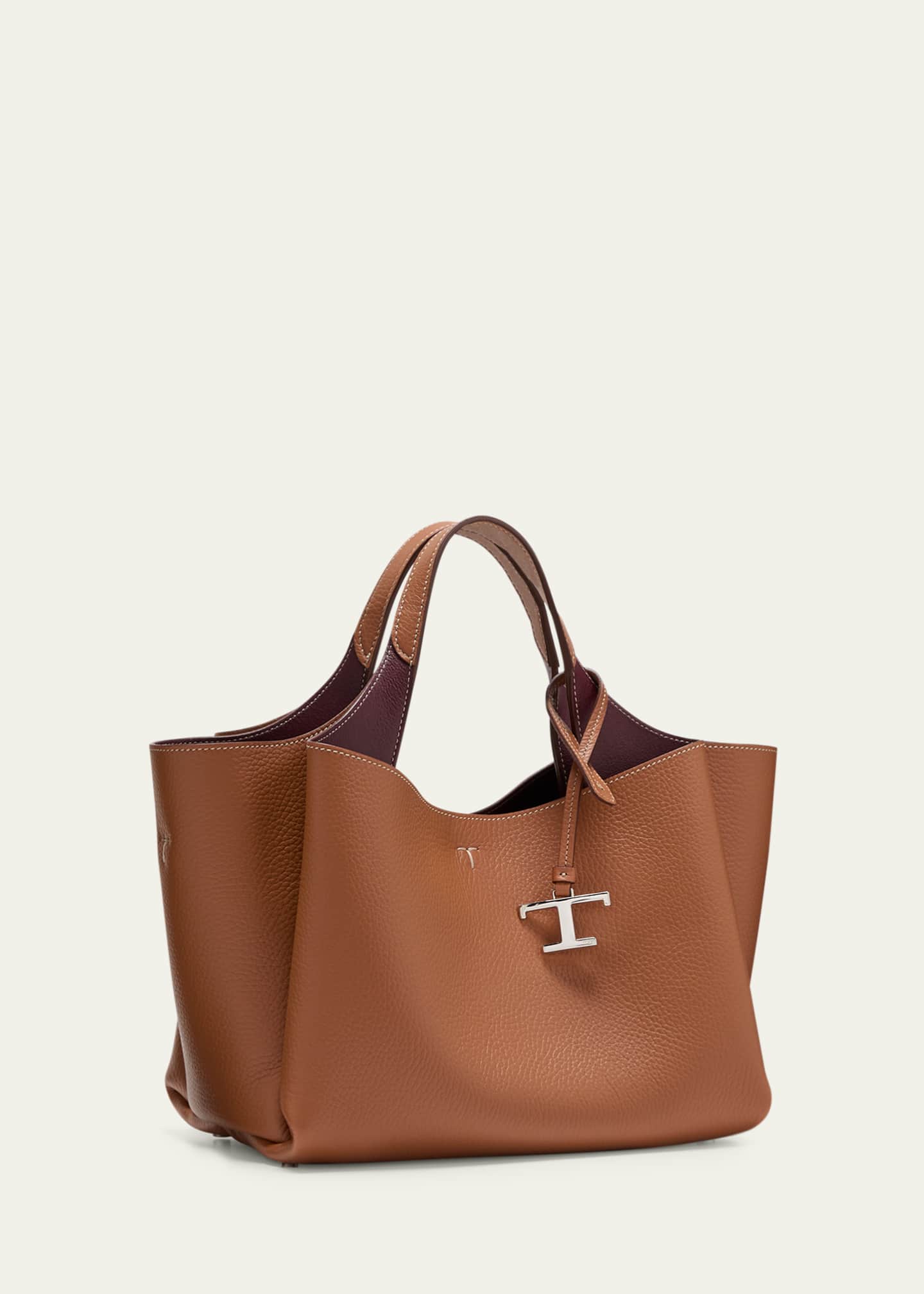 Tod's Mini Leather Tote Bag - Bergdorf Goodman