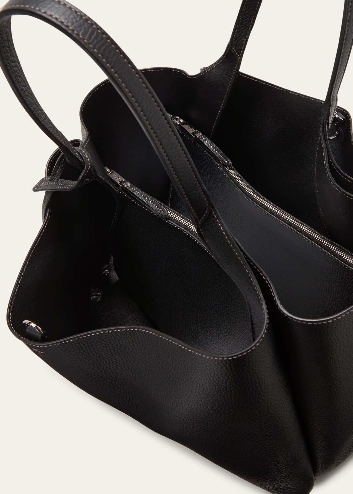 Leather top handle shop