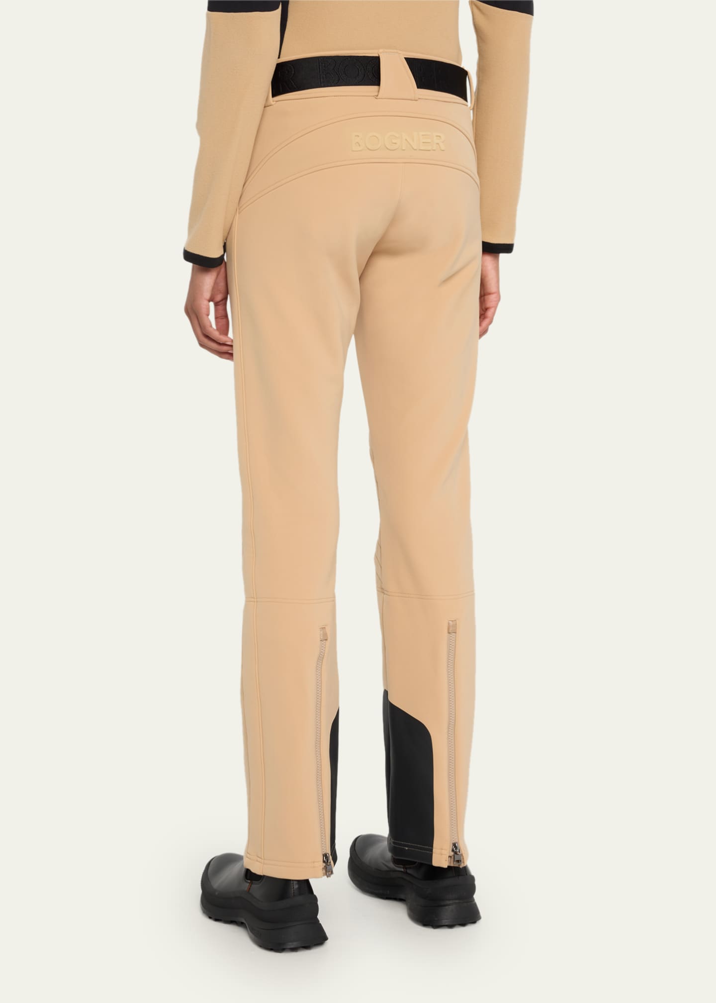 Bogner Madei Softshell Belted Ski Pants - Bergdorf Goodman