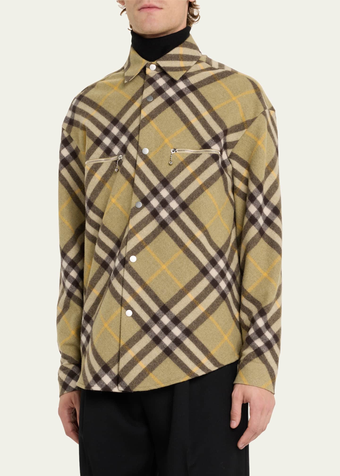 Burberry overshirt new arrivals
