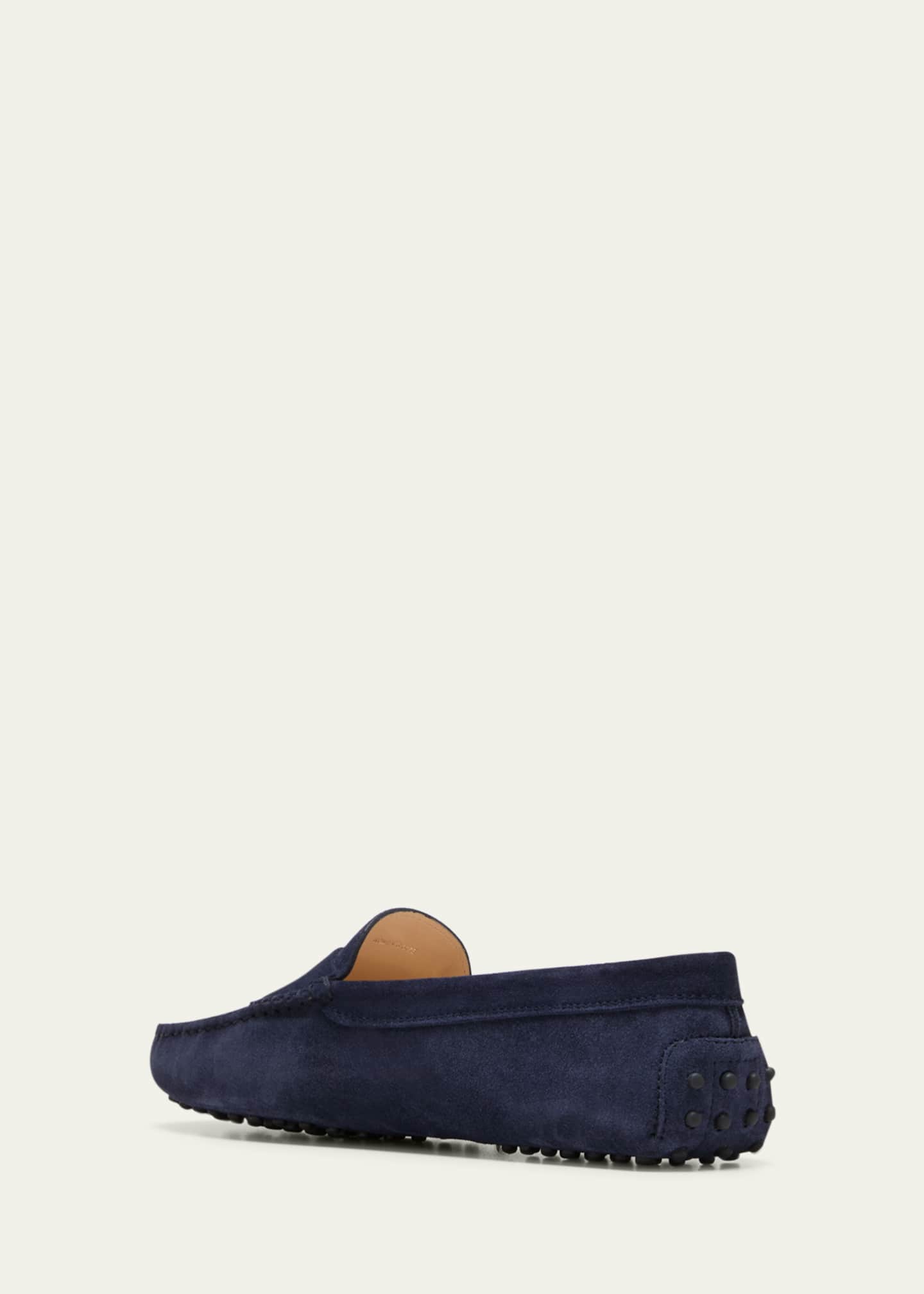 Tod's Gommini Suede Driver Penny Loafers Image 4 of 6