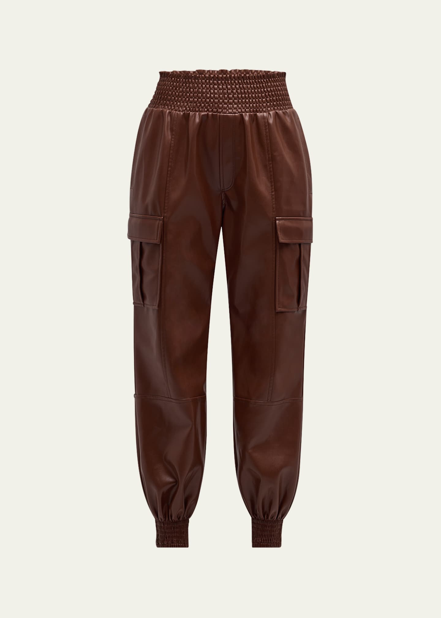Cinq a Sept Jenning Vegan Leather Cargo Pants Image 1 of 5