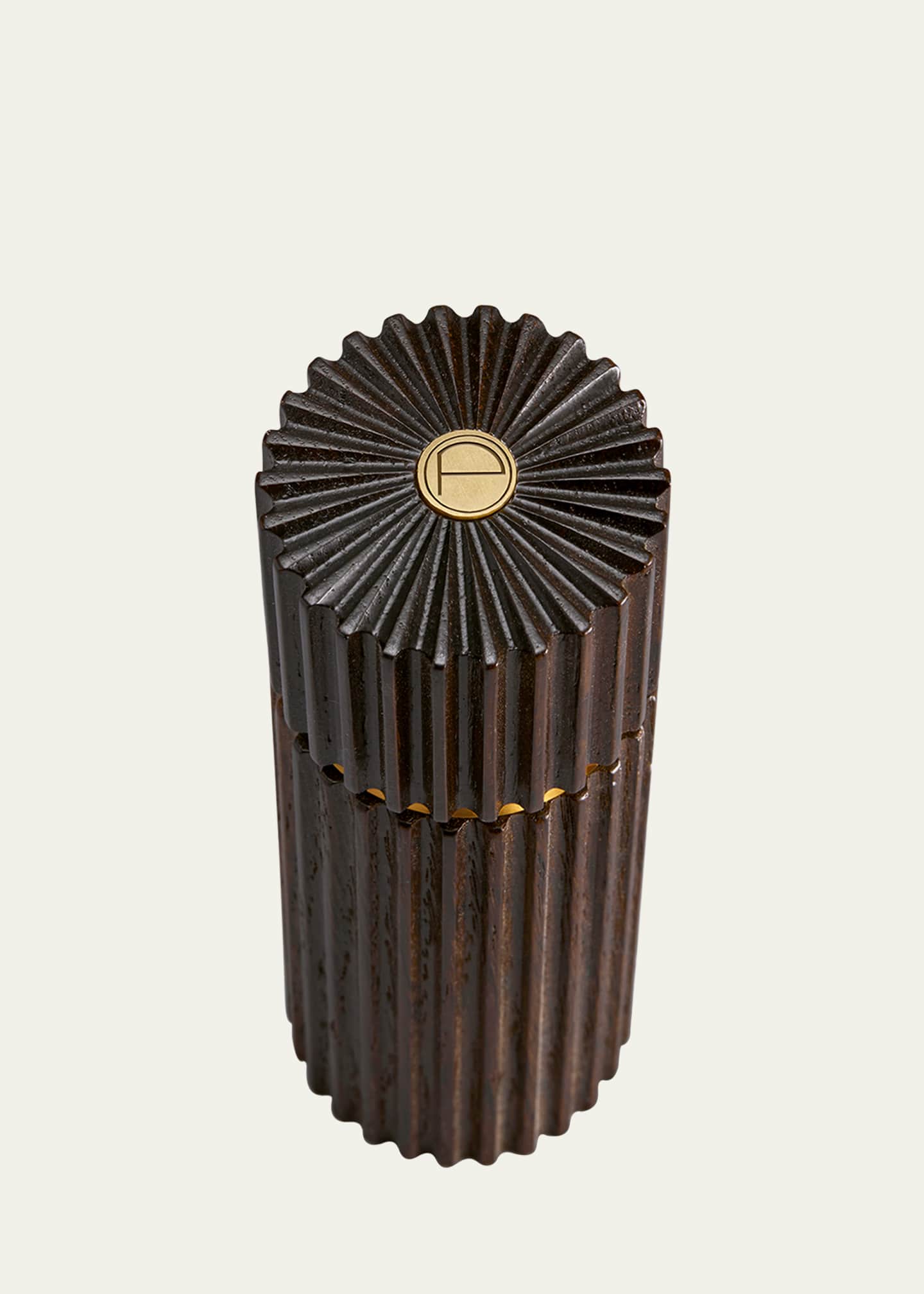 L'Objet Ionic Salt & Pepper Mills, Smoked Oak Image 4 of 4