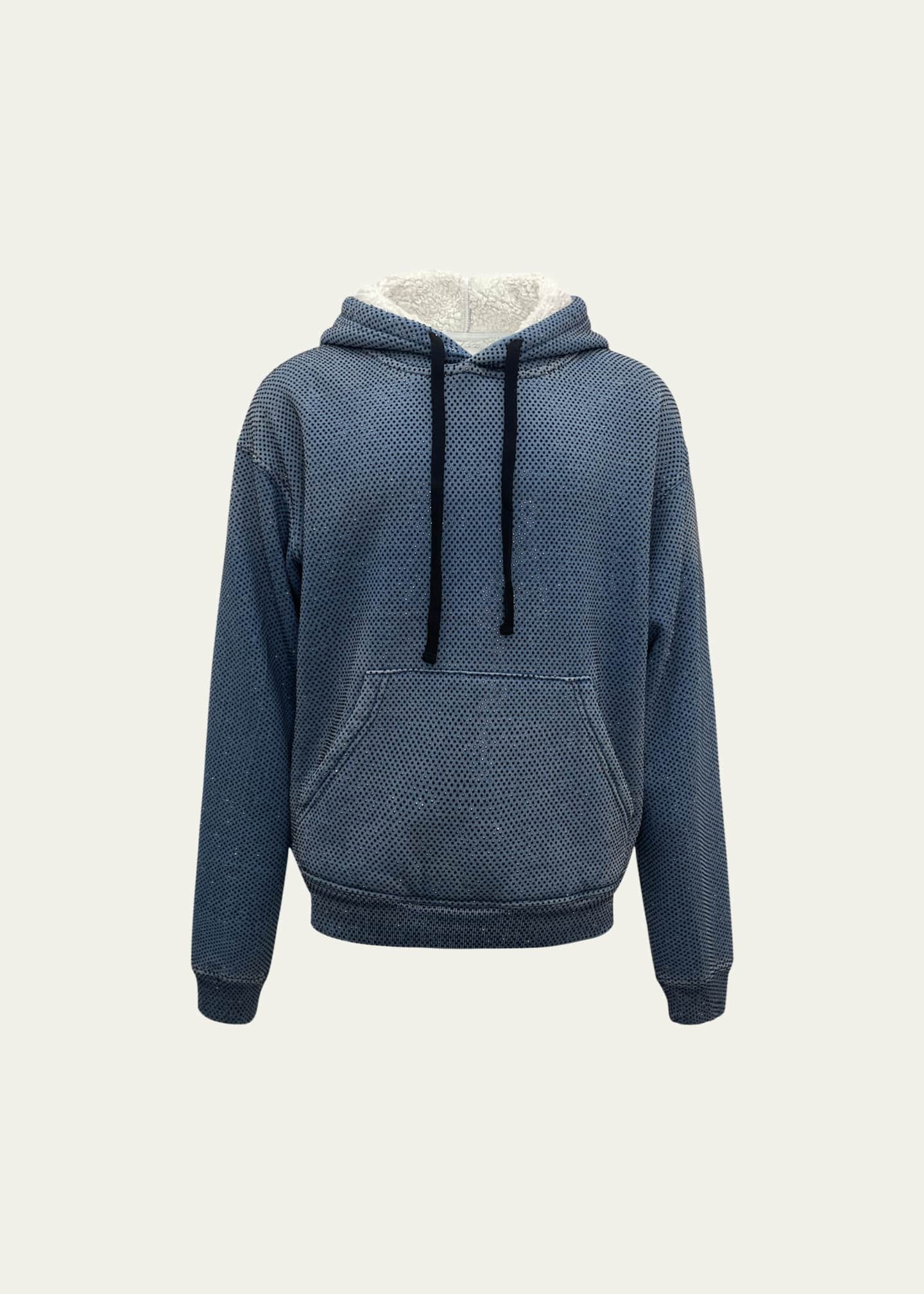 Embellished hoodie hotsell