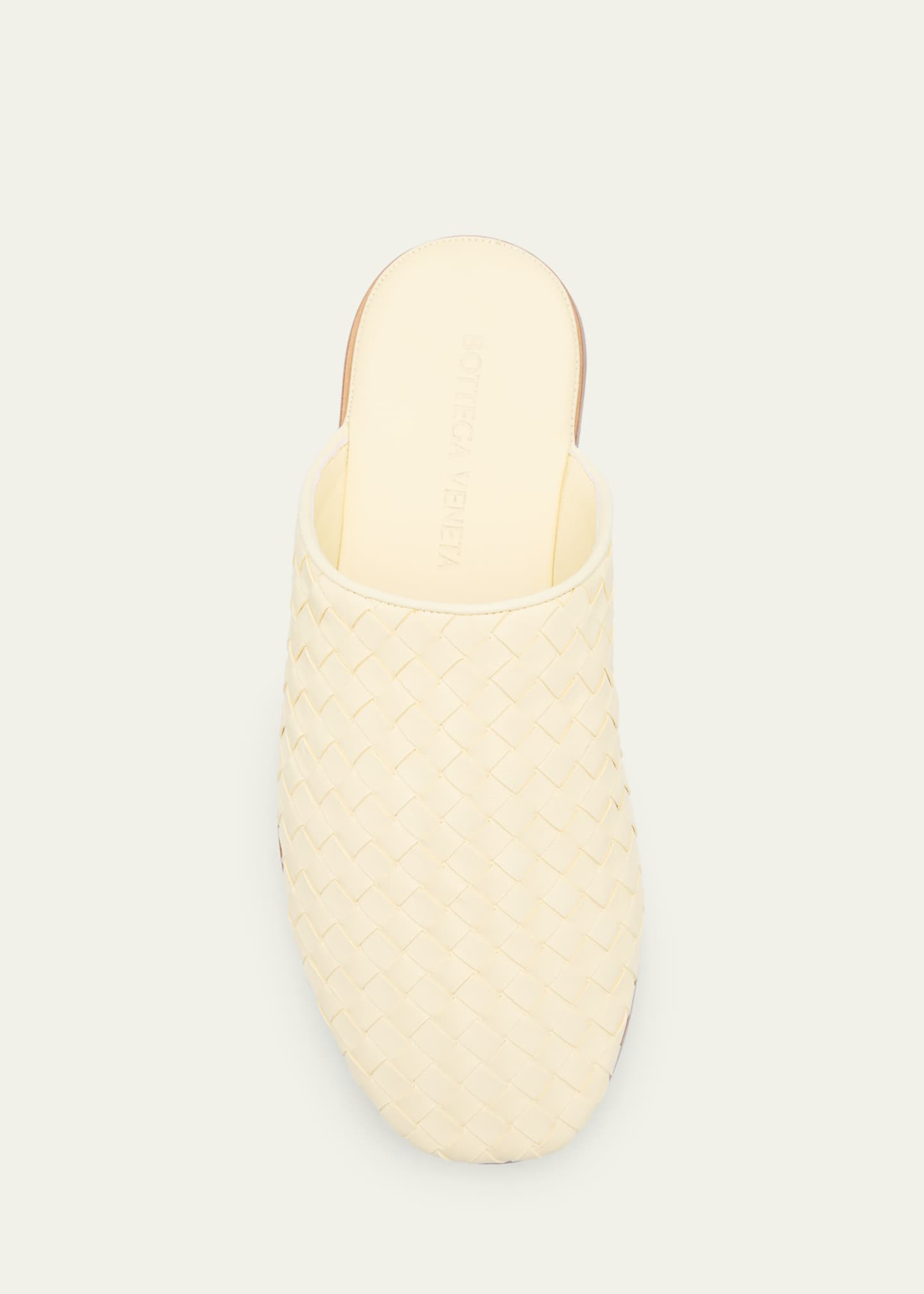 Bottega Veneta Intrecciato Woven Leather Mule Slippers