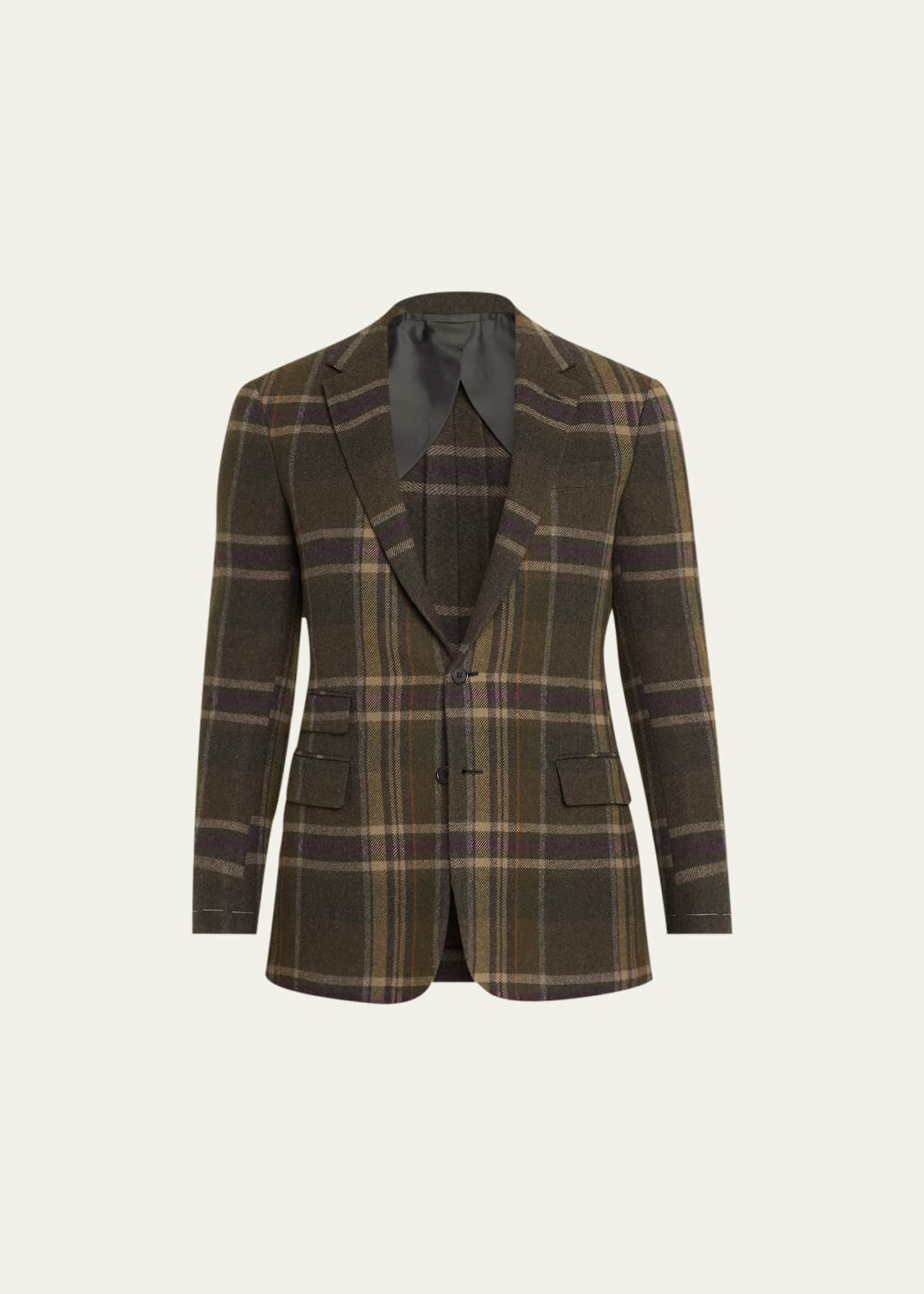 Ralph lauren plaid jacket discount