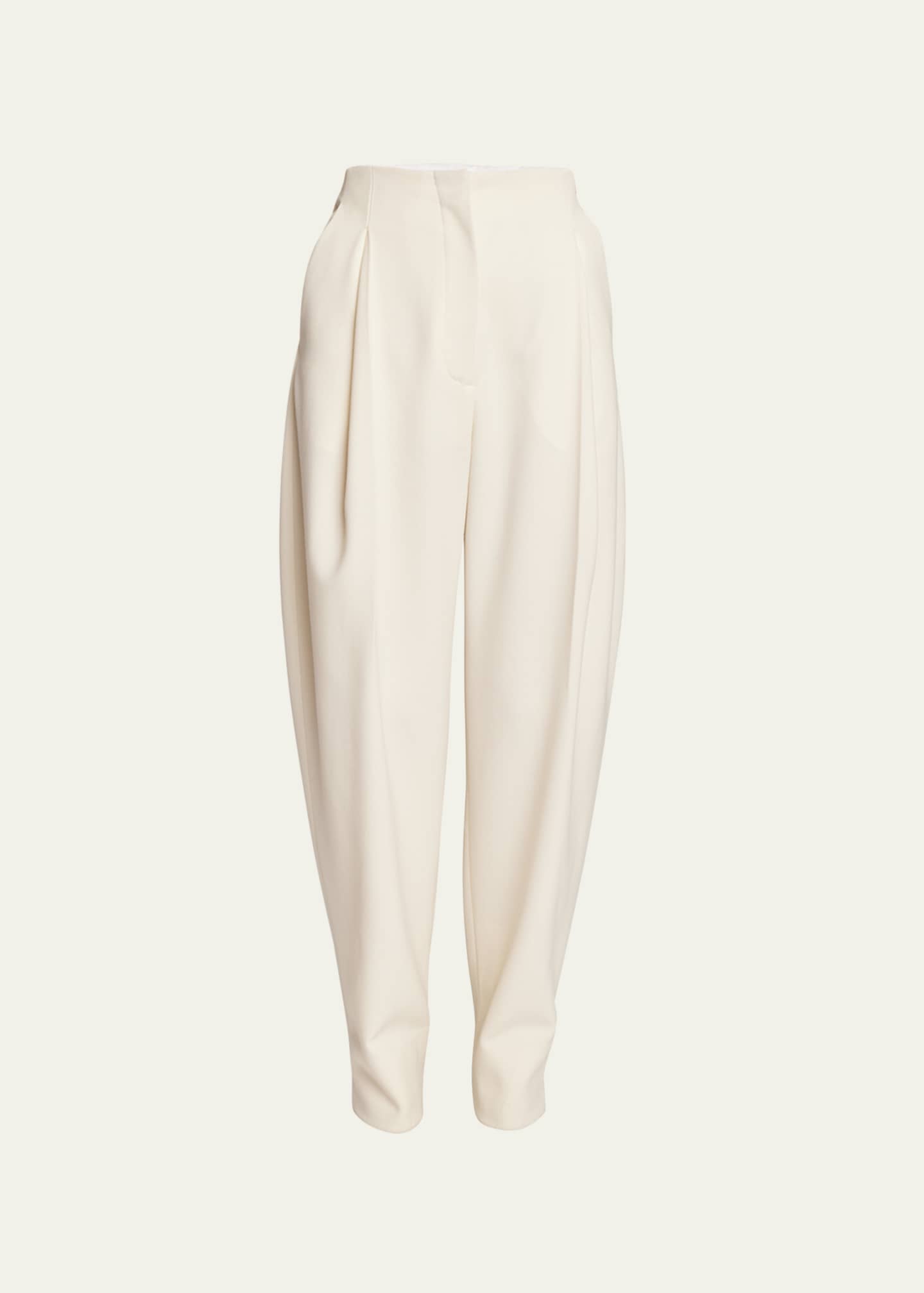 Proenza Schouler Tapered Wool Twill Trousers