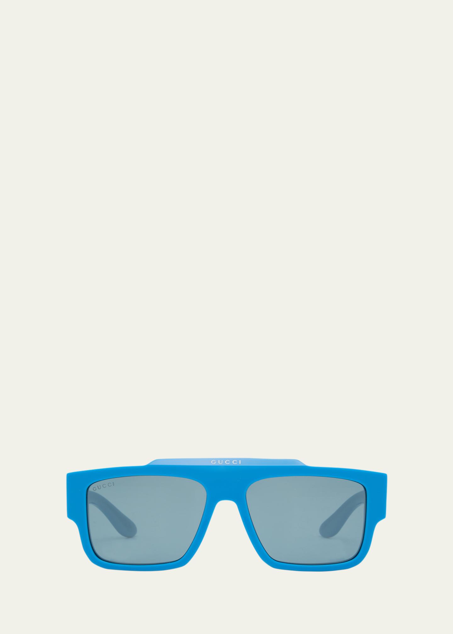 Gucci Men's GG1460Sm Acetate Rectangle Sunglasses - Bergdorf Goodman